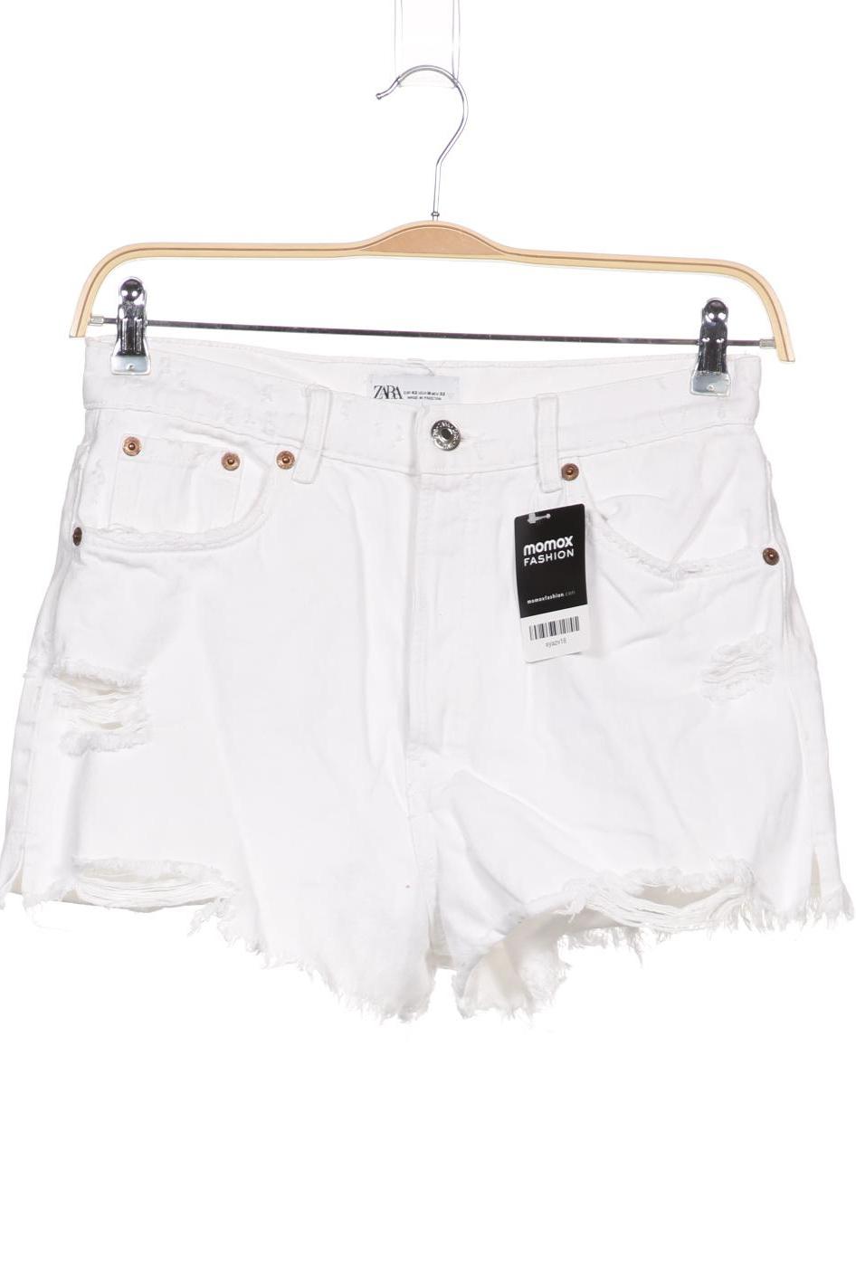 

Zara Damen Shorts, weiß, Gr. 42