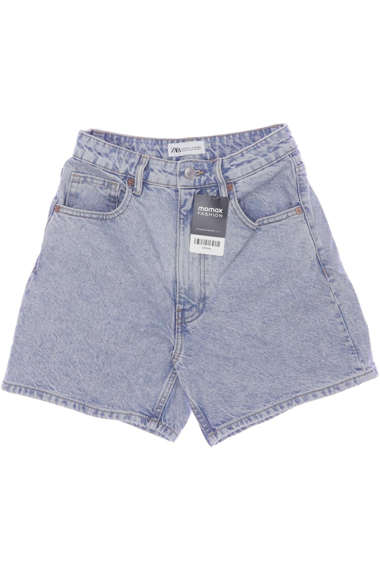 

Zara Damen Shorts, hellblau, Gr. 36
