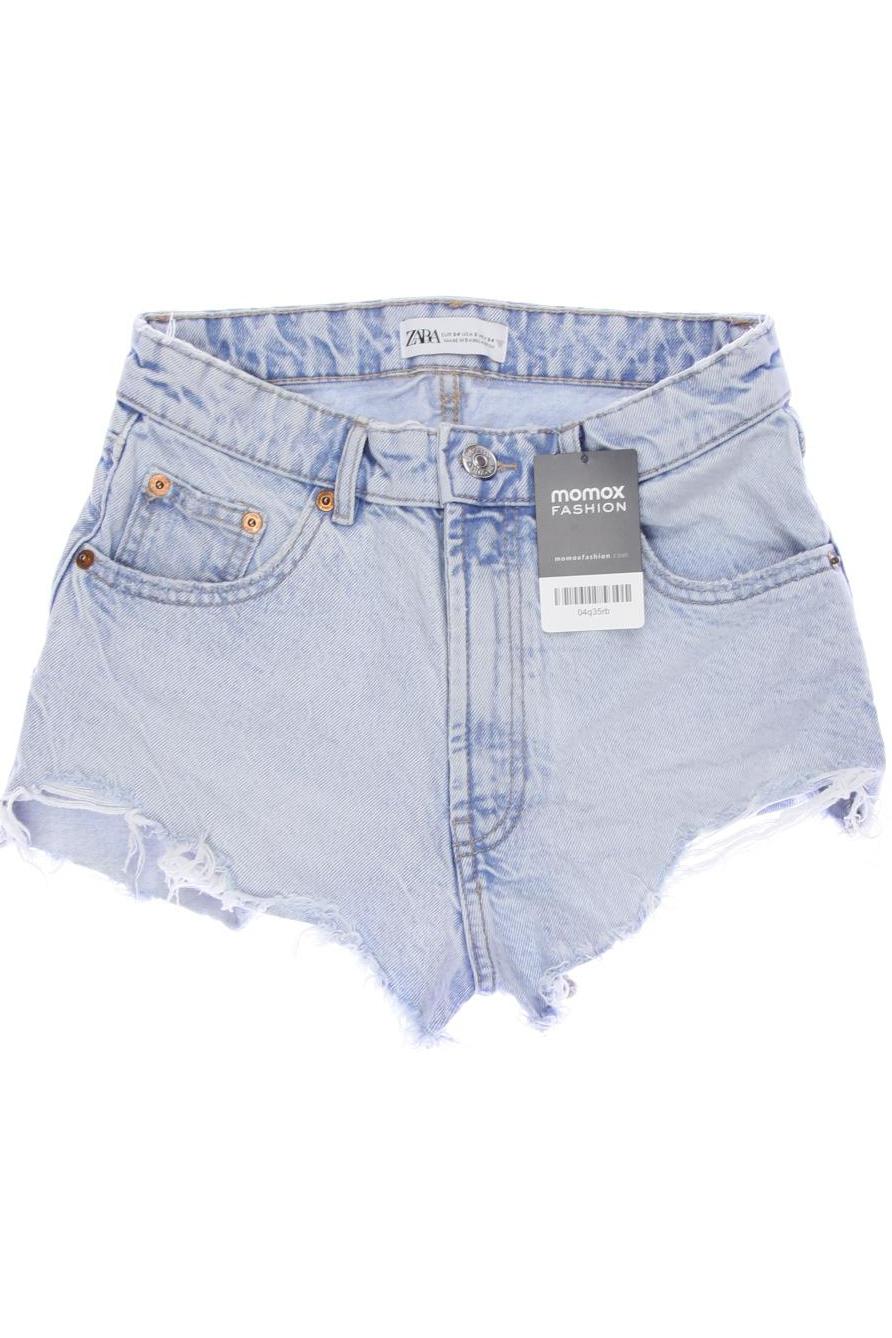 

Zara Damen Shorts, hellblau, Gr. 34