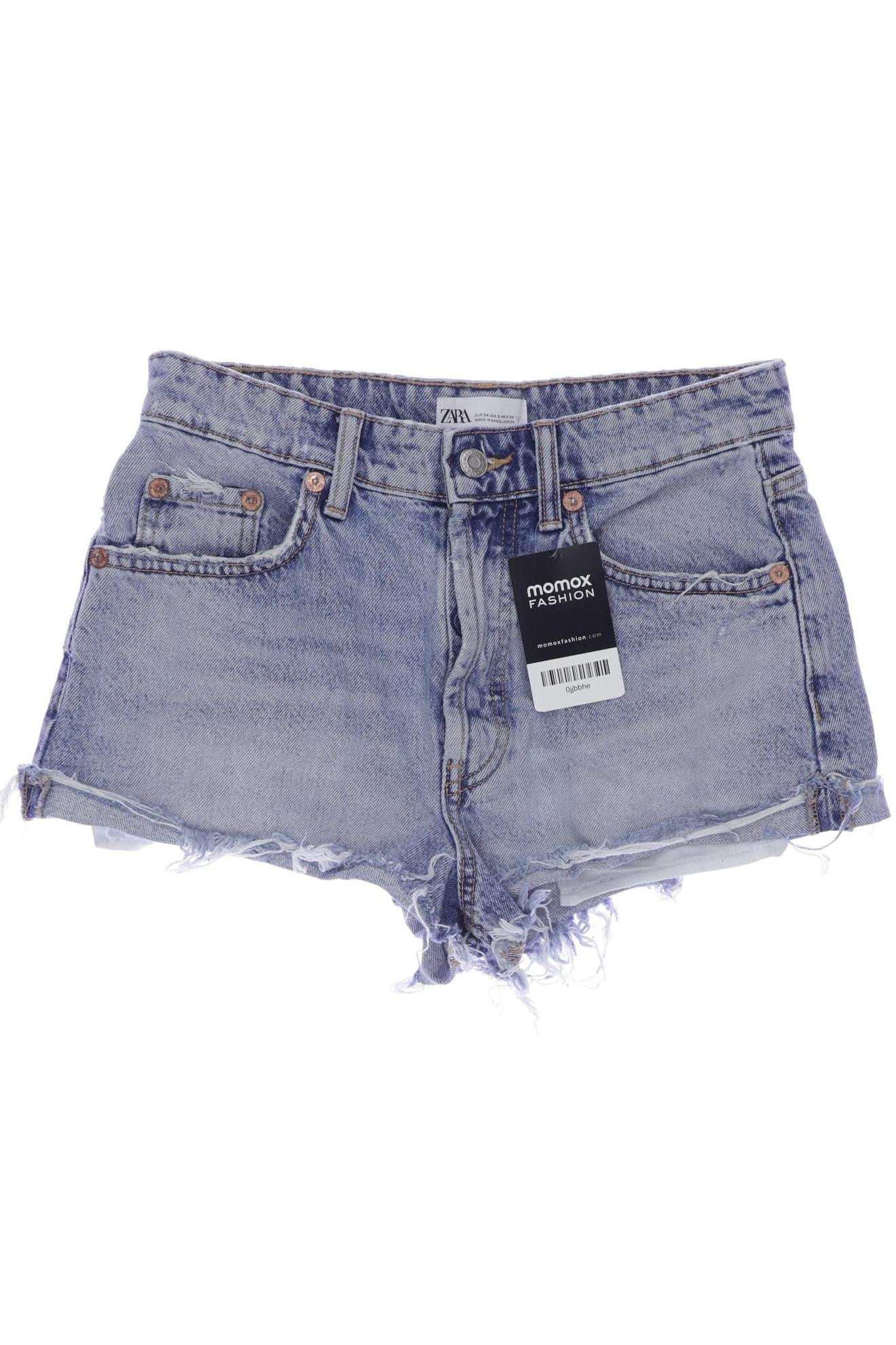 

Zara Damen Shorts, hellblau, Gr. 34