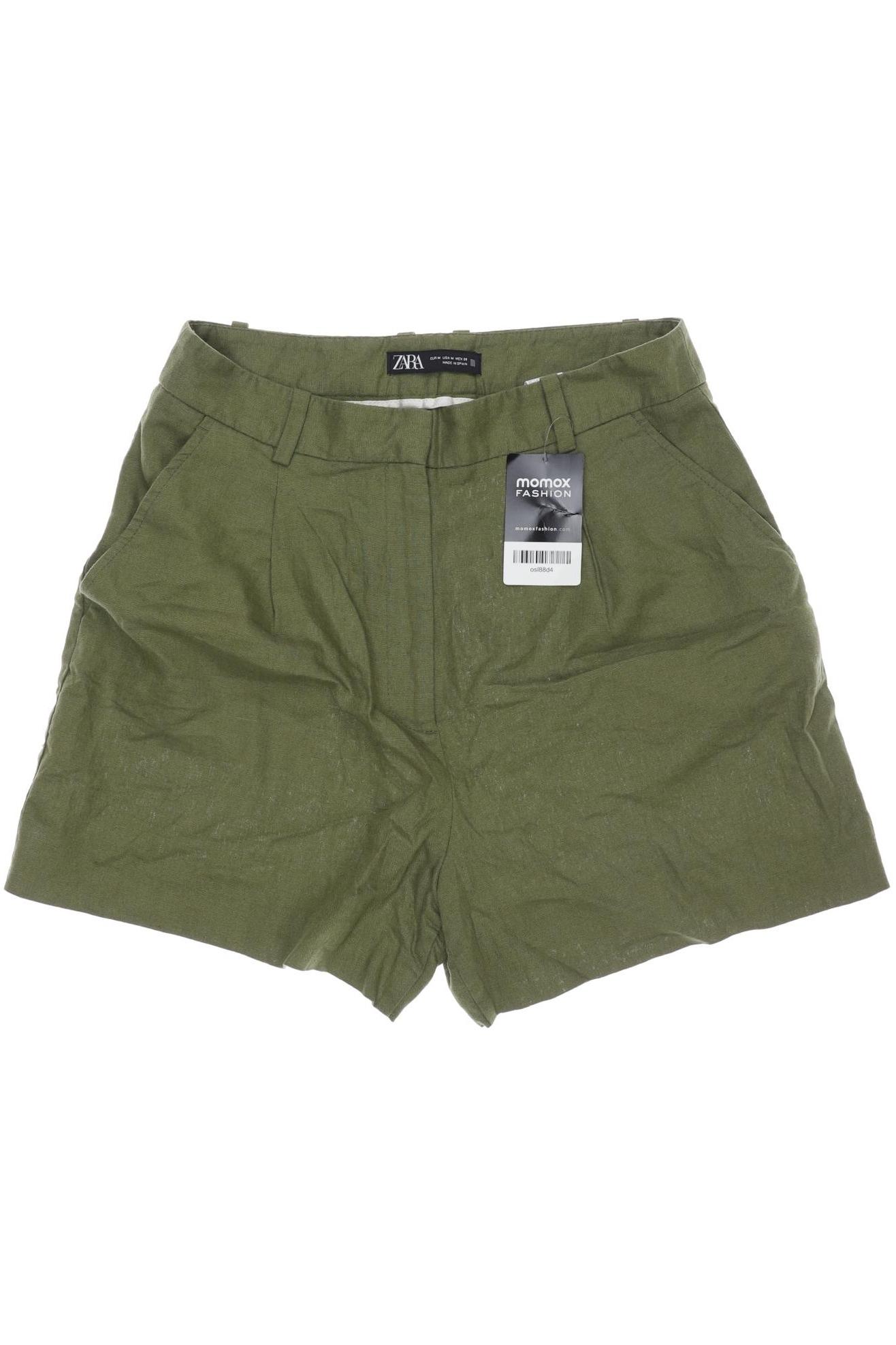 

Zara Damen Shorts, grün, Gr. 38