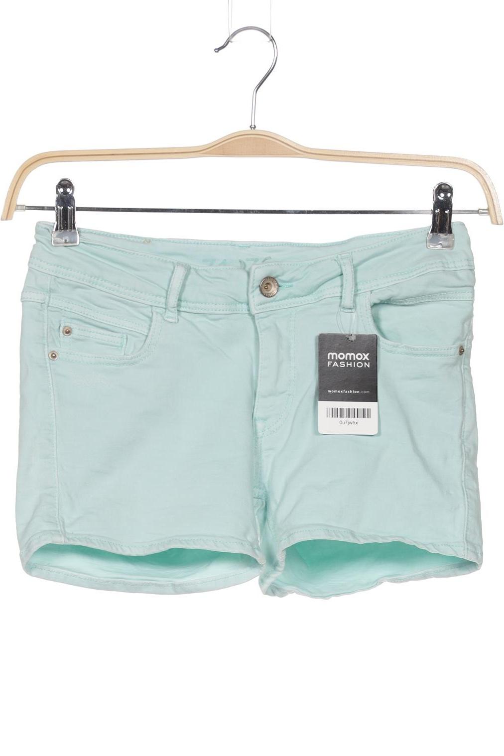 

Zara Damen Shorts, grün, Gr. 38