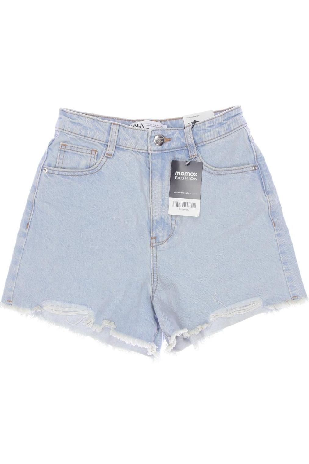 

Zara Damen Shorts, hellblau, Gr. 32