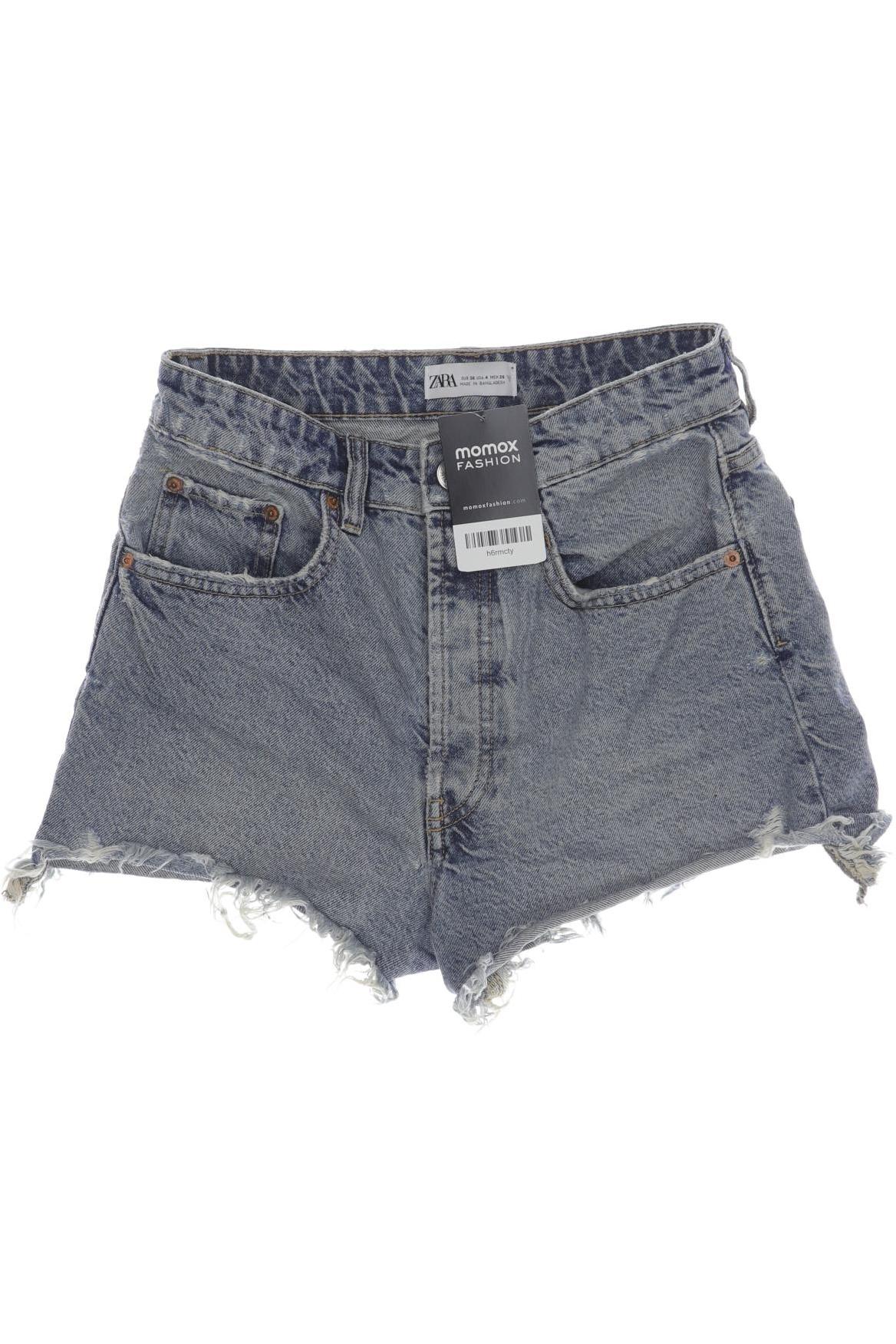 

Zara Damen Shorts, blau, Gr. 36