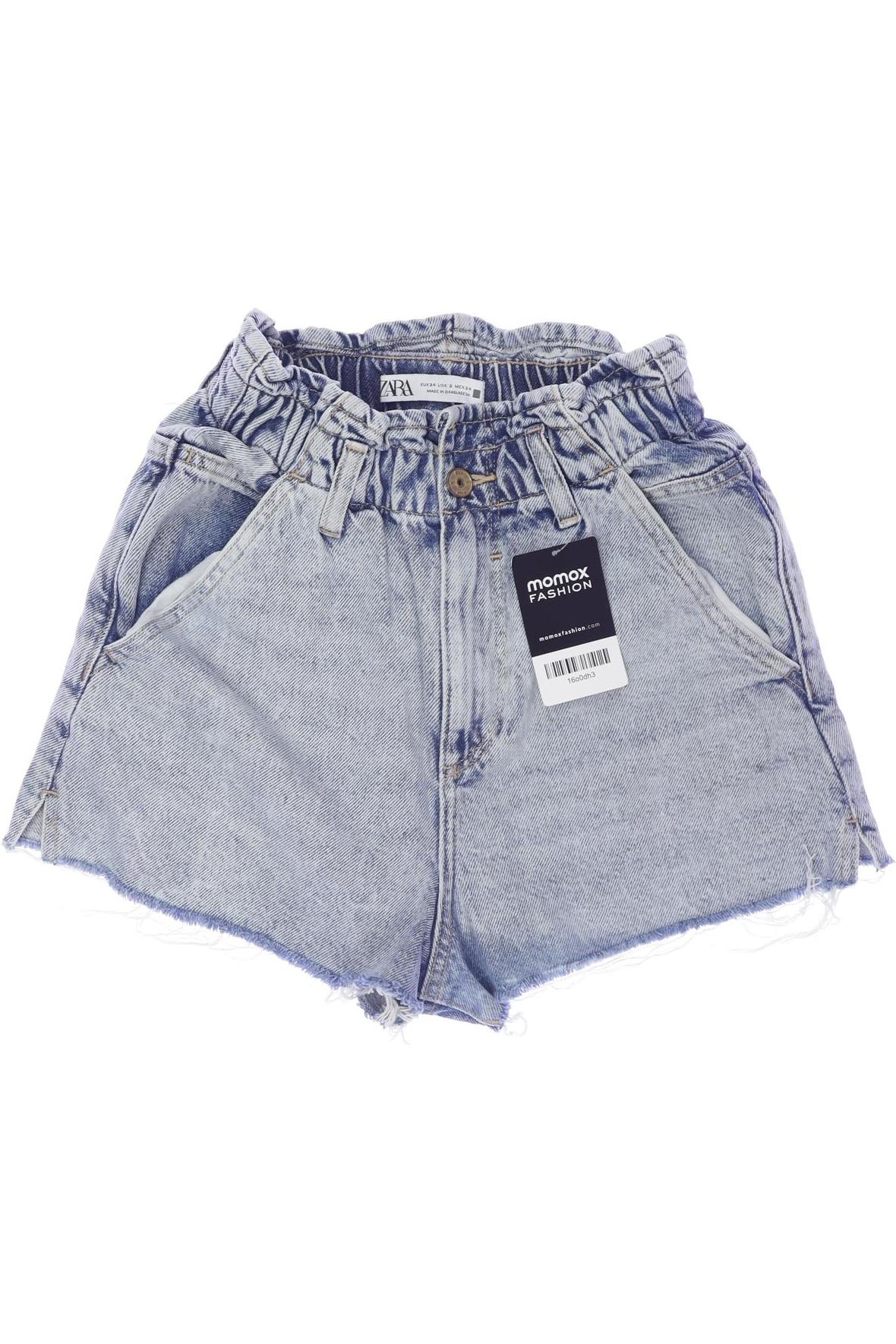 

Zara Damen Shorts, blau, Gr. 34