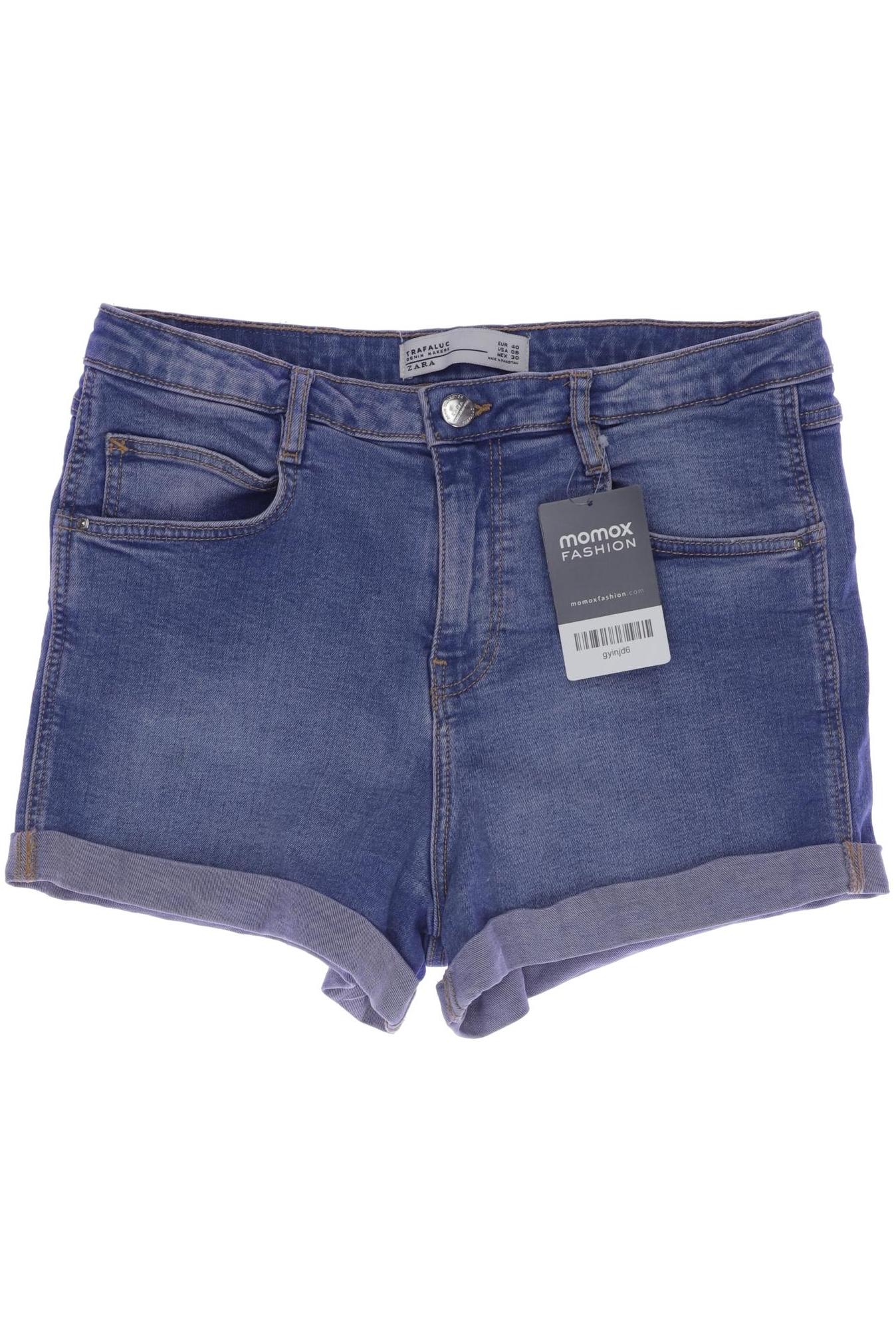 

Zara Damen Shorts, blau, Gr. 40