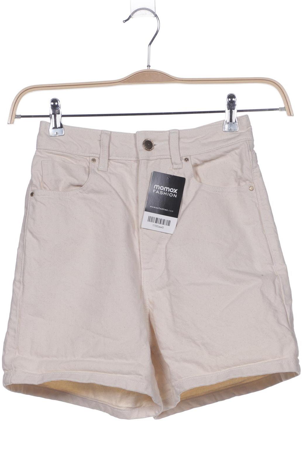 

Zara Damen Shorts, cremeweiß, Gr. 34