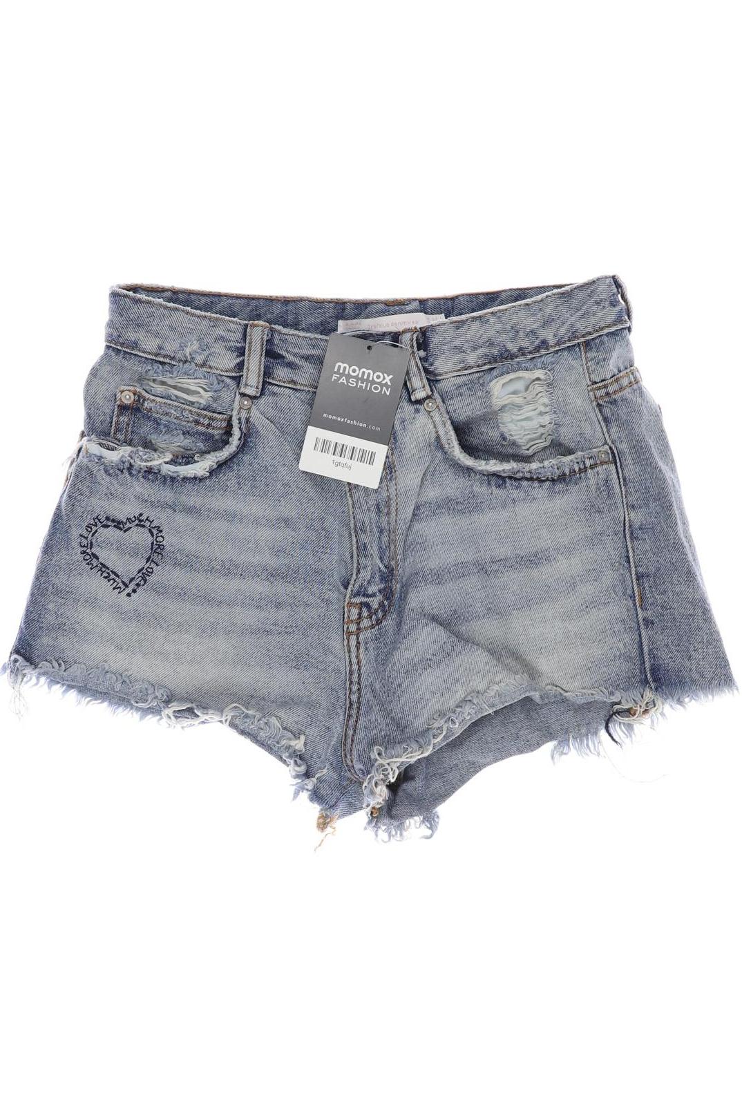 

ZARA Damen Shorts, blau