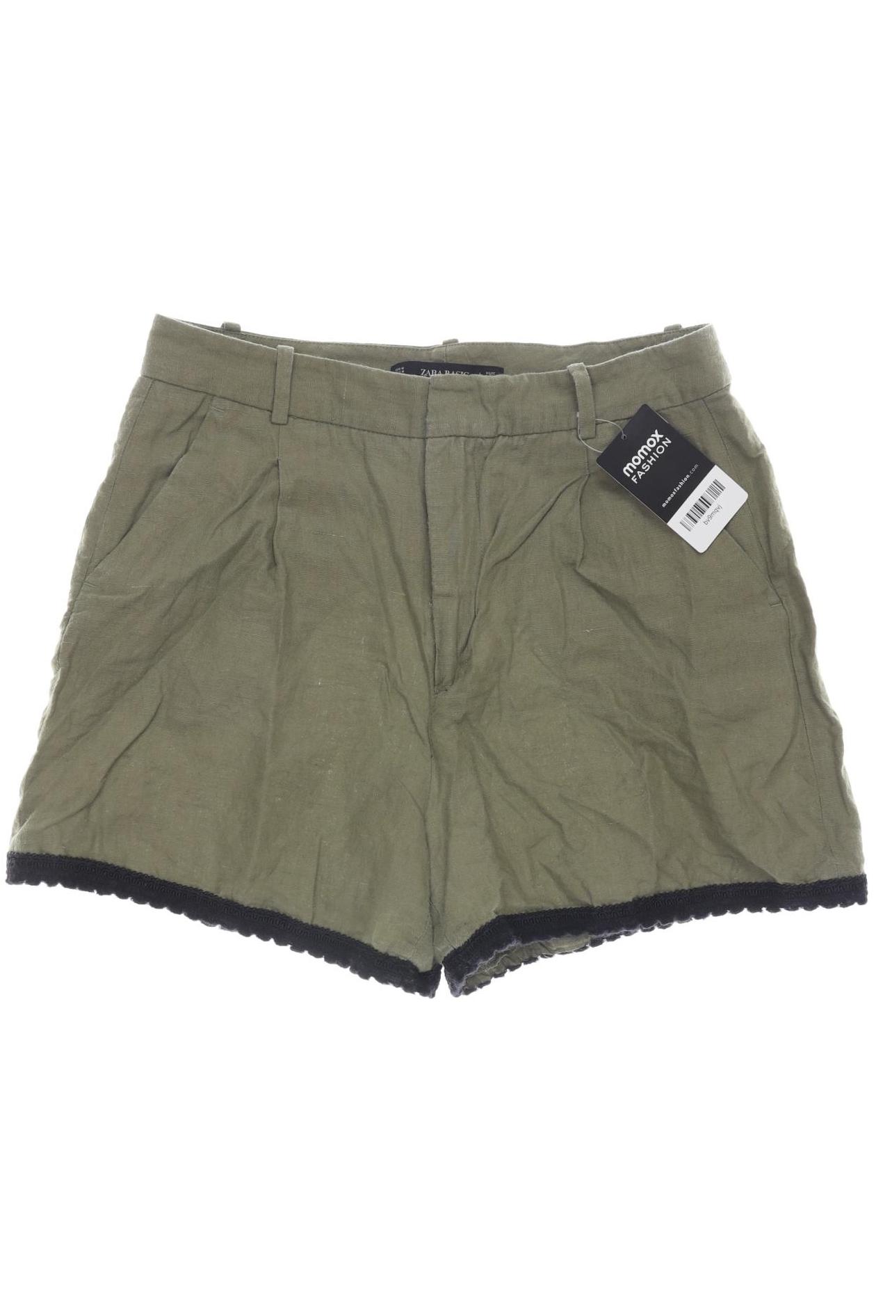 

Zara Damen Shorts, grün, Gr. 38