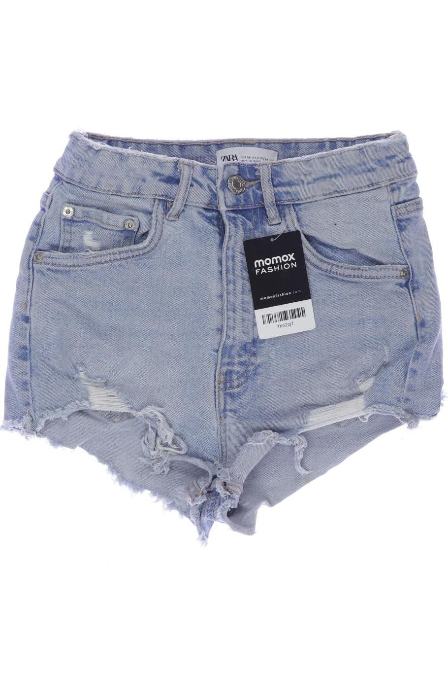 

Zara Damen Shorts, hellblau, Gr. 34
