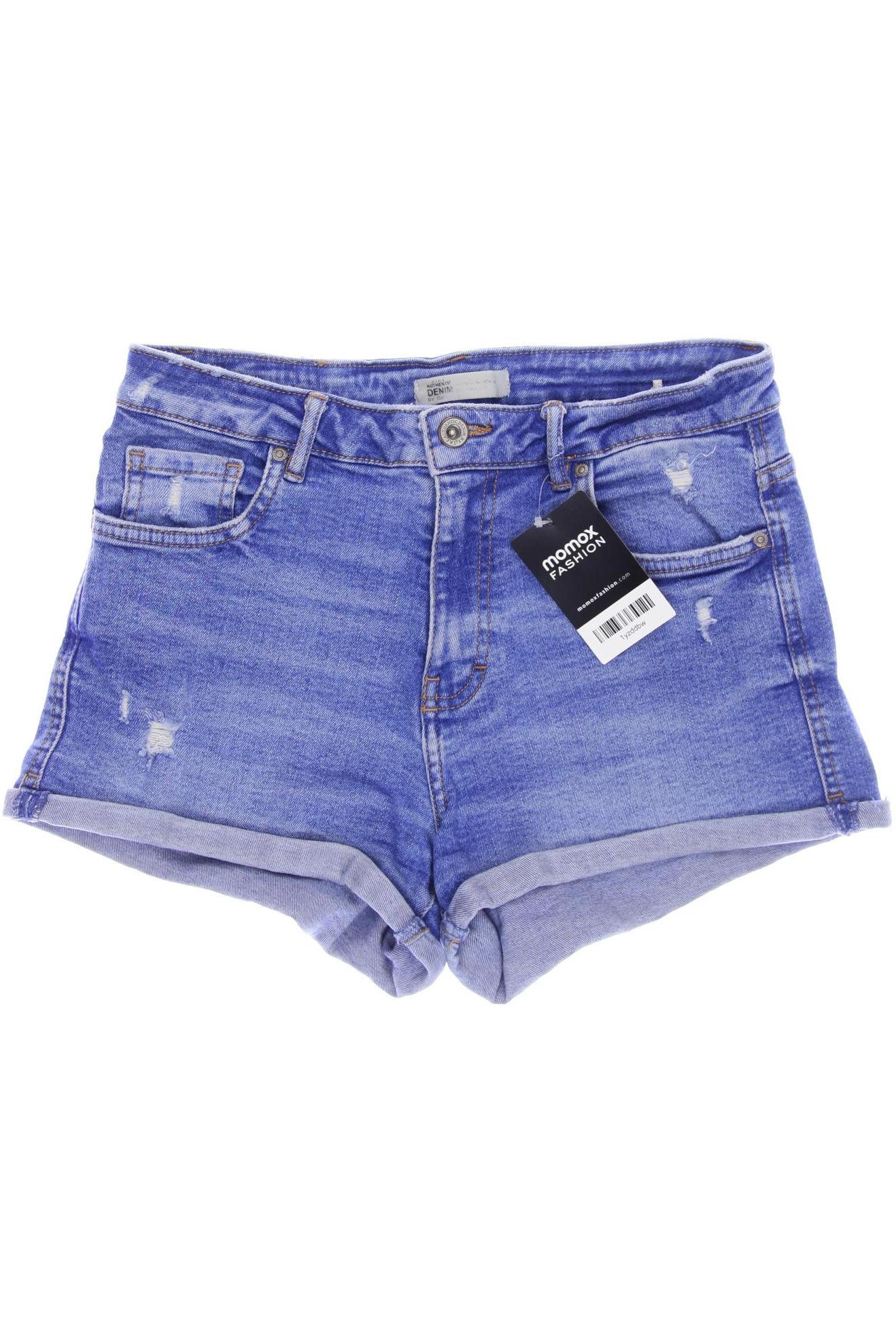 

ZARA Damen Shorts, blau