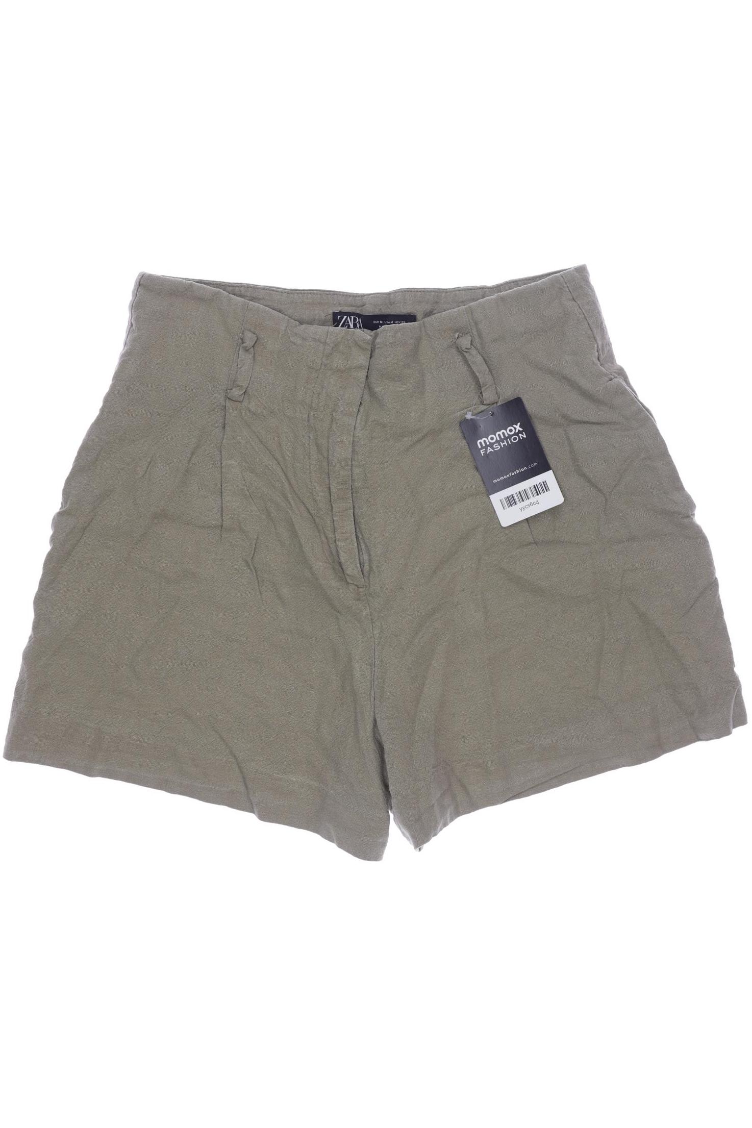 

Zara Damen Shorts, grün, Gr. 38