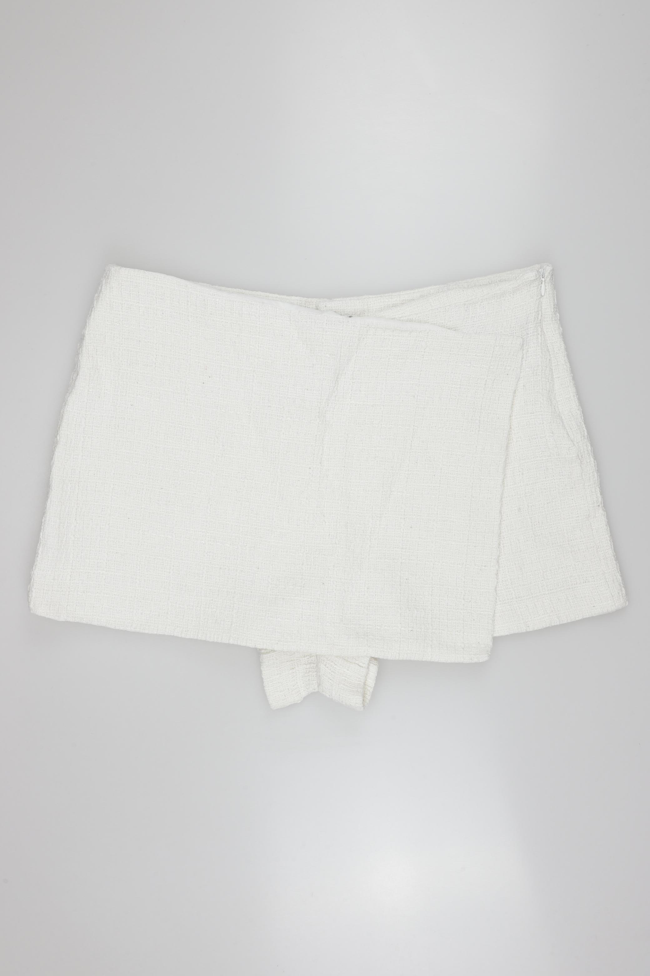 

Zara Damen Shorts, weiß, Gr. 46