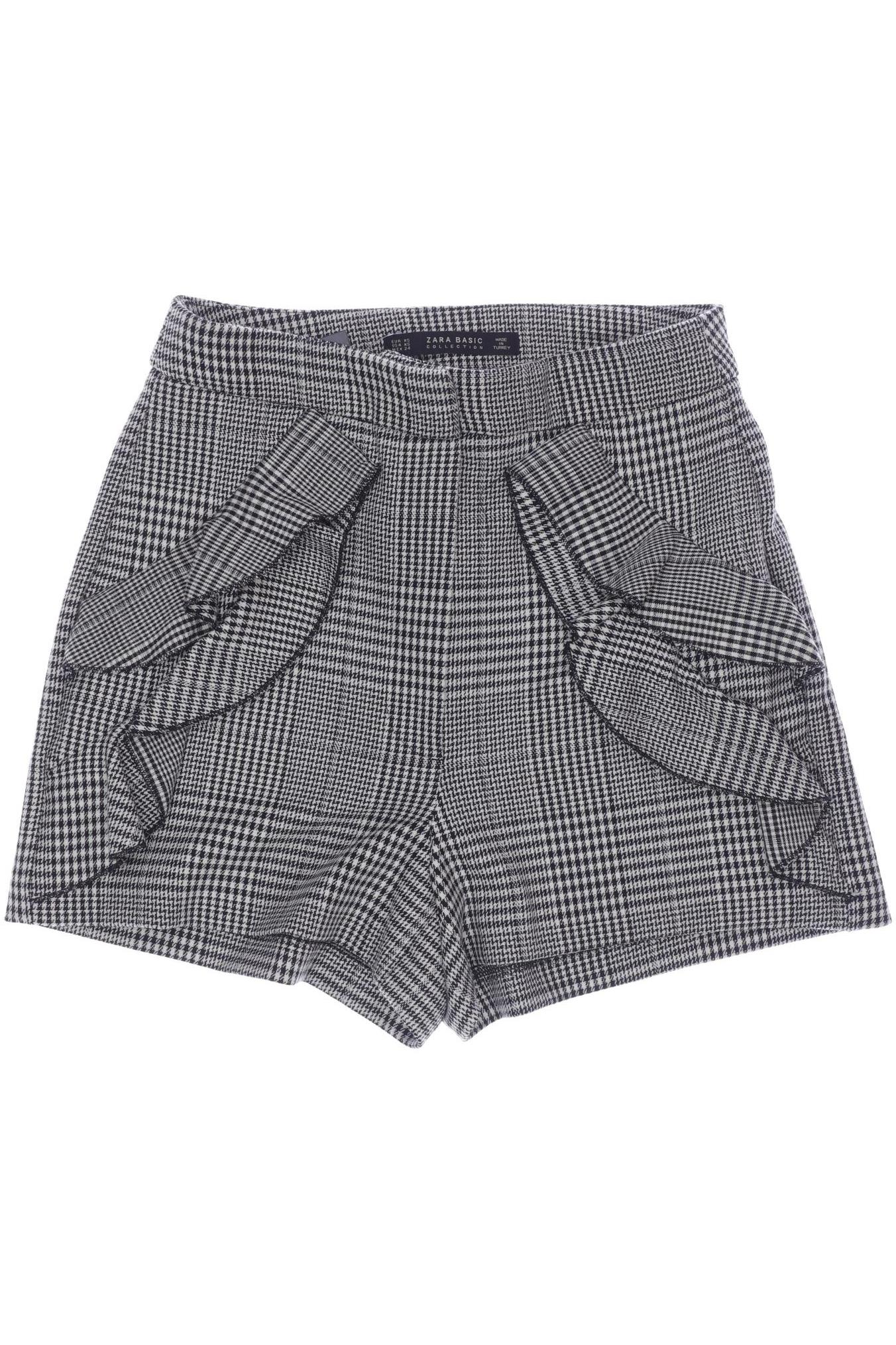 

ZARA Damen Shorts, grau