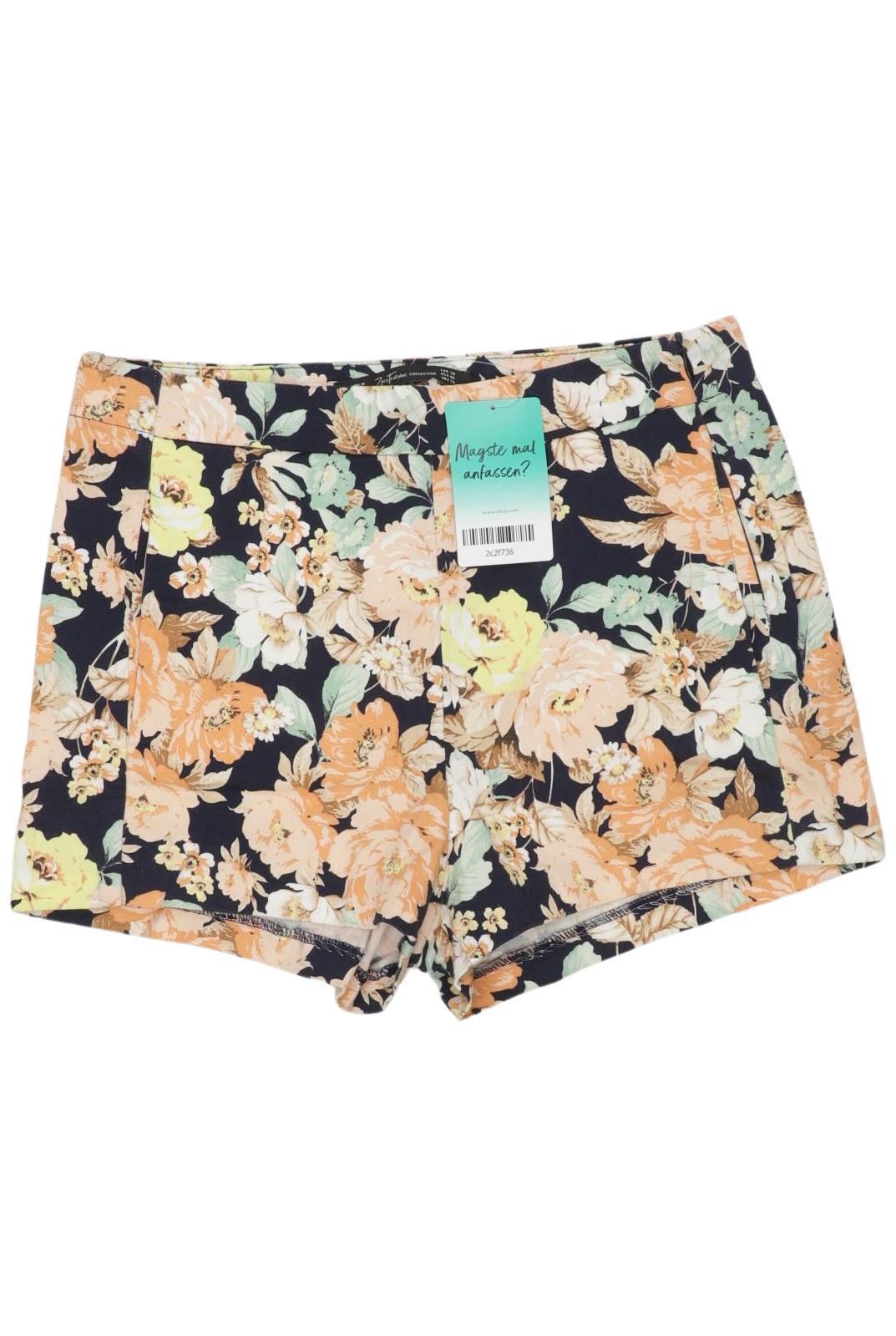 

Zara Damen Shorts, mehrfarbig, Gr. 38