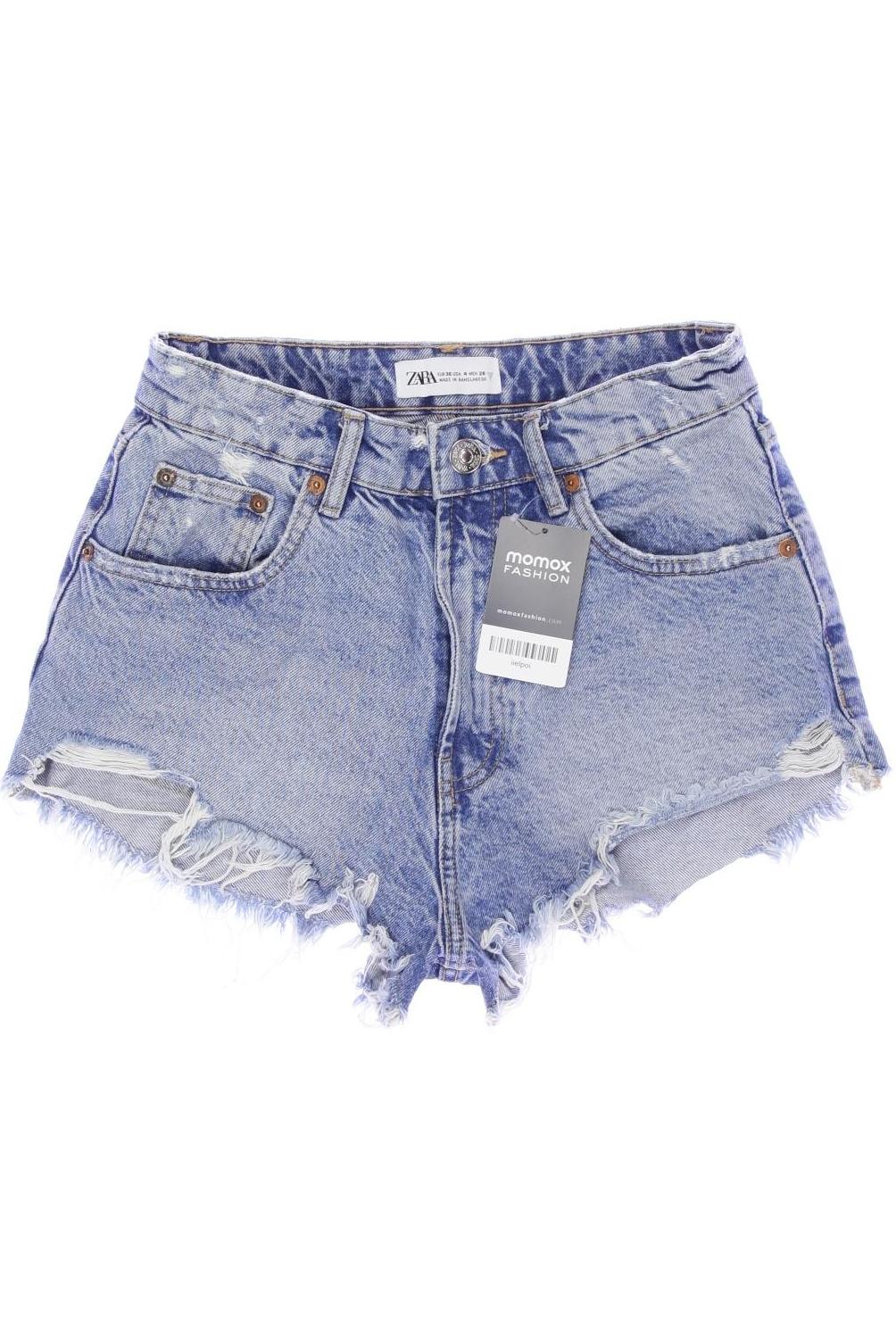 

Zara Damen Shorts, hellblau, Gr. 36
