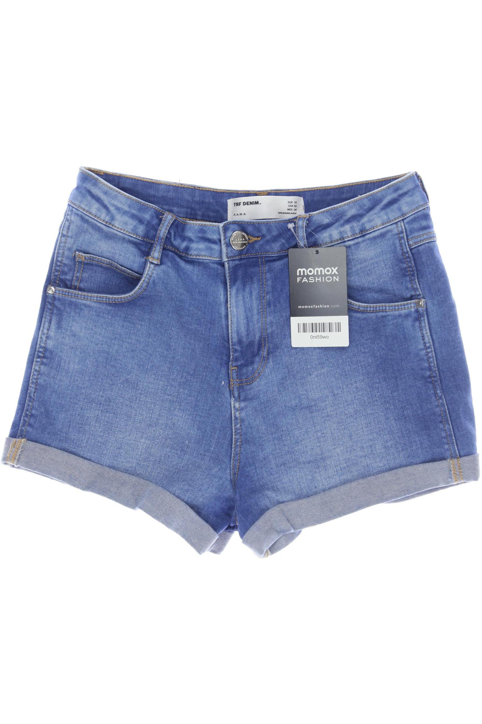 

Zara Damen Shorts, blau, Gr. 34