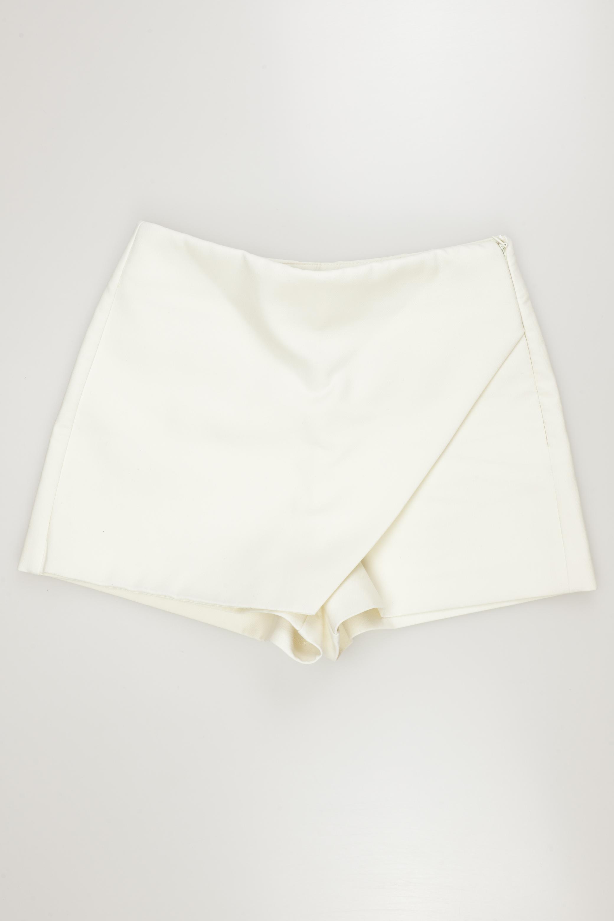 

Zara Damen Shorts, cremeweiß, Gr. 36