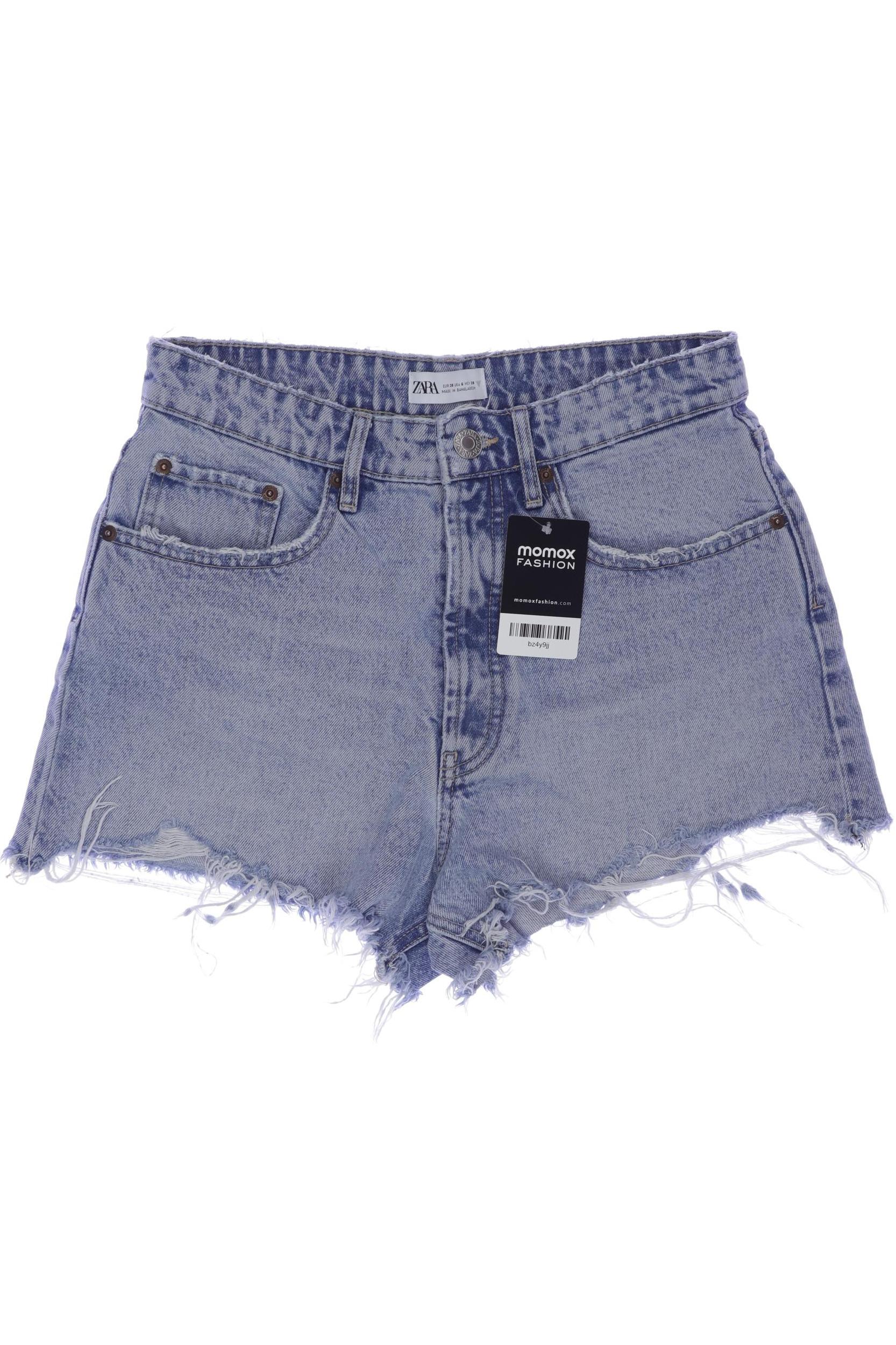 

Zara Damen Shorts, hellblau, Gr. 38