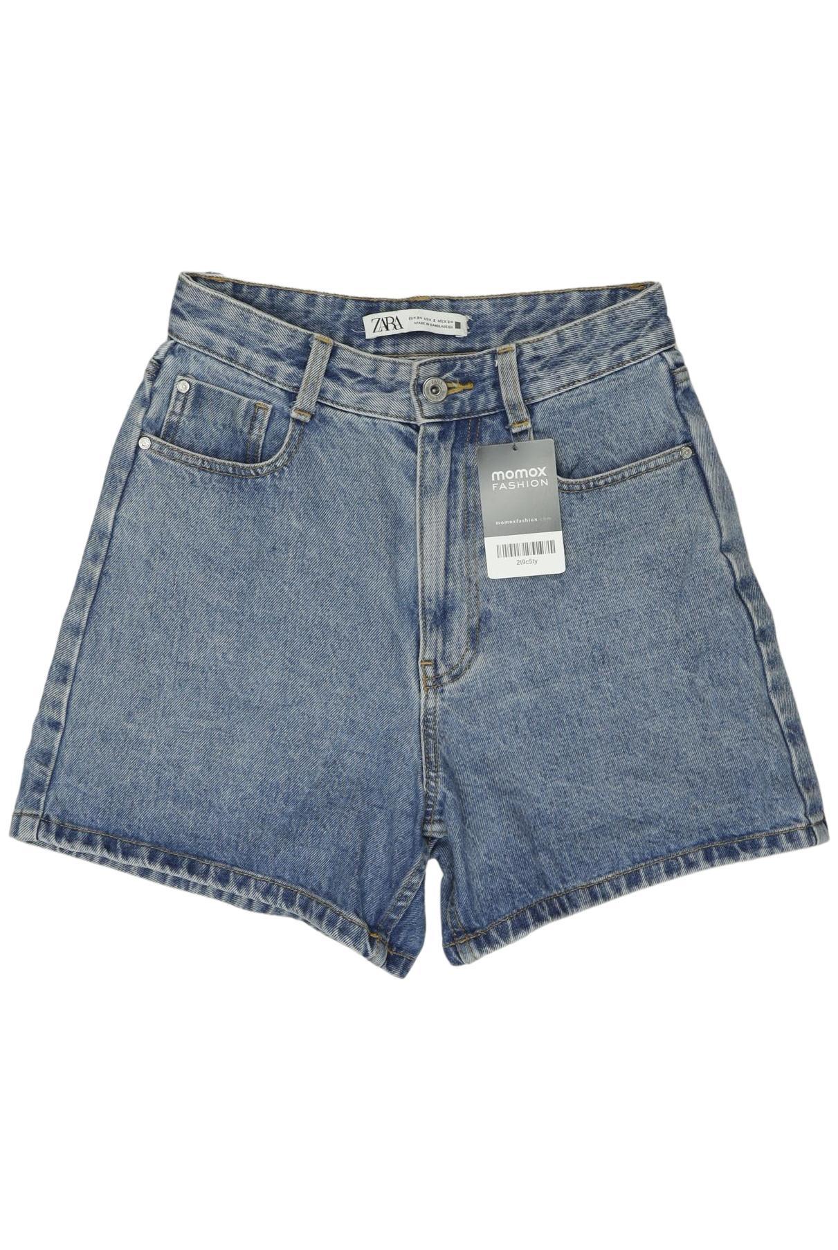 

Zara Damen Shorts, blau, Gr. 34