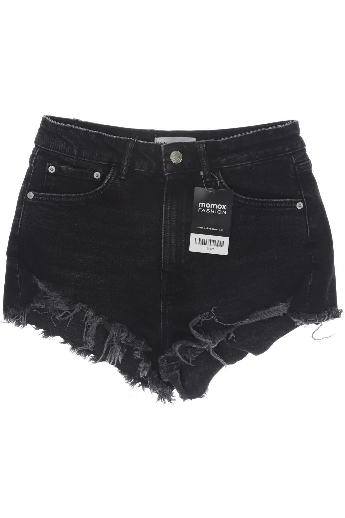 

ZARA Damen Shorts, schwarz