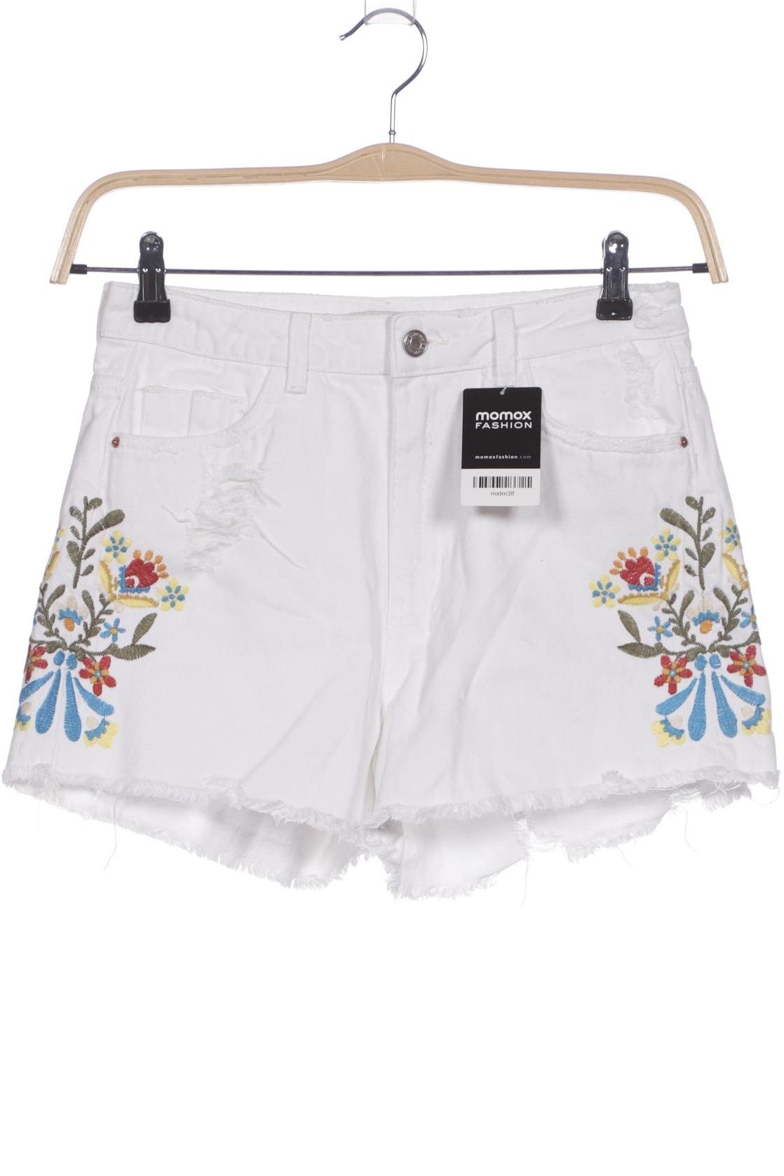 

Zara Damen Shorts, weiß, Gr. 36