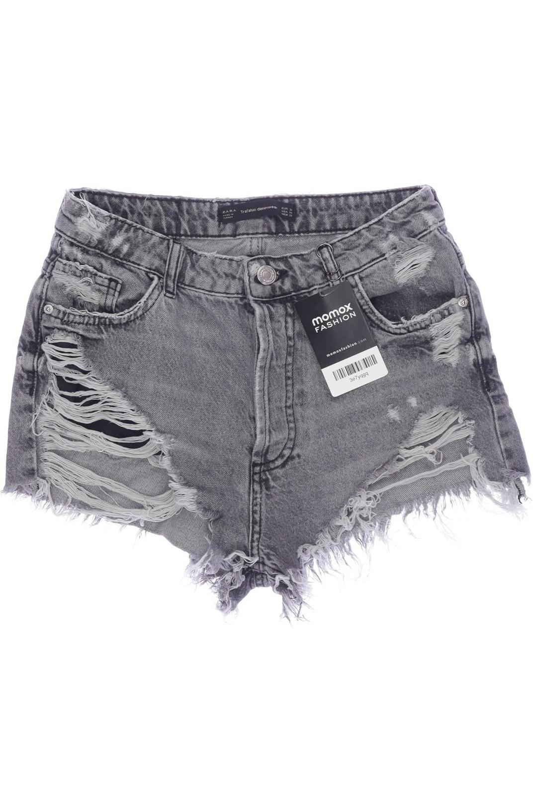 

Zara Damen Shorts, grau, Gr. 36