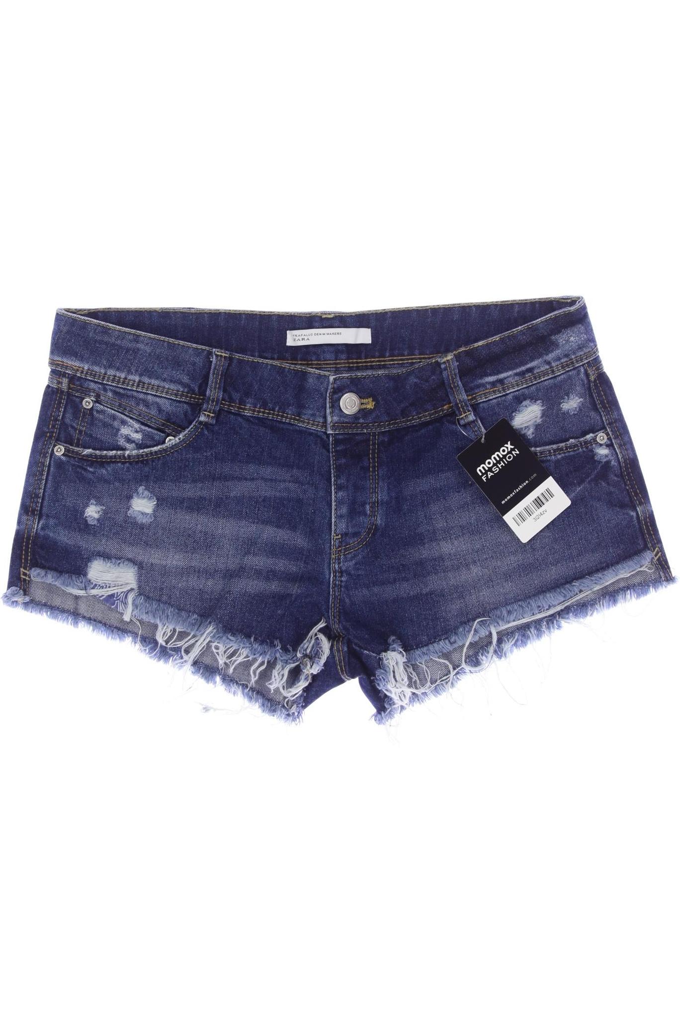 

Zara Damen Shorts, marineblau, Gr. 38