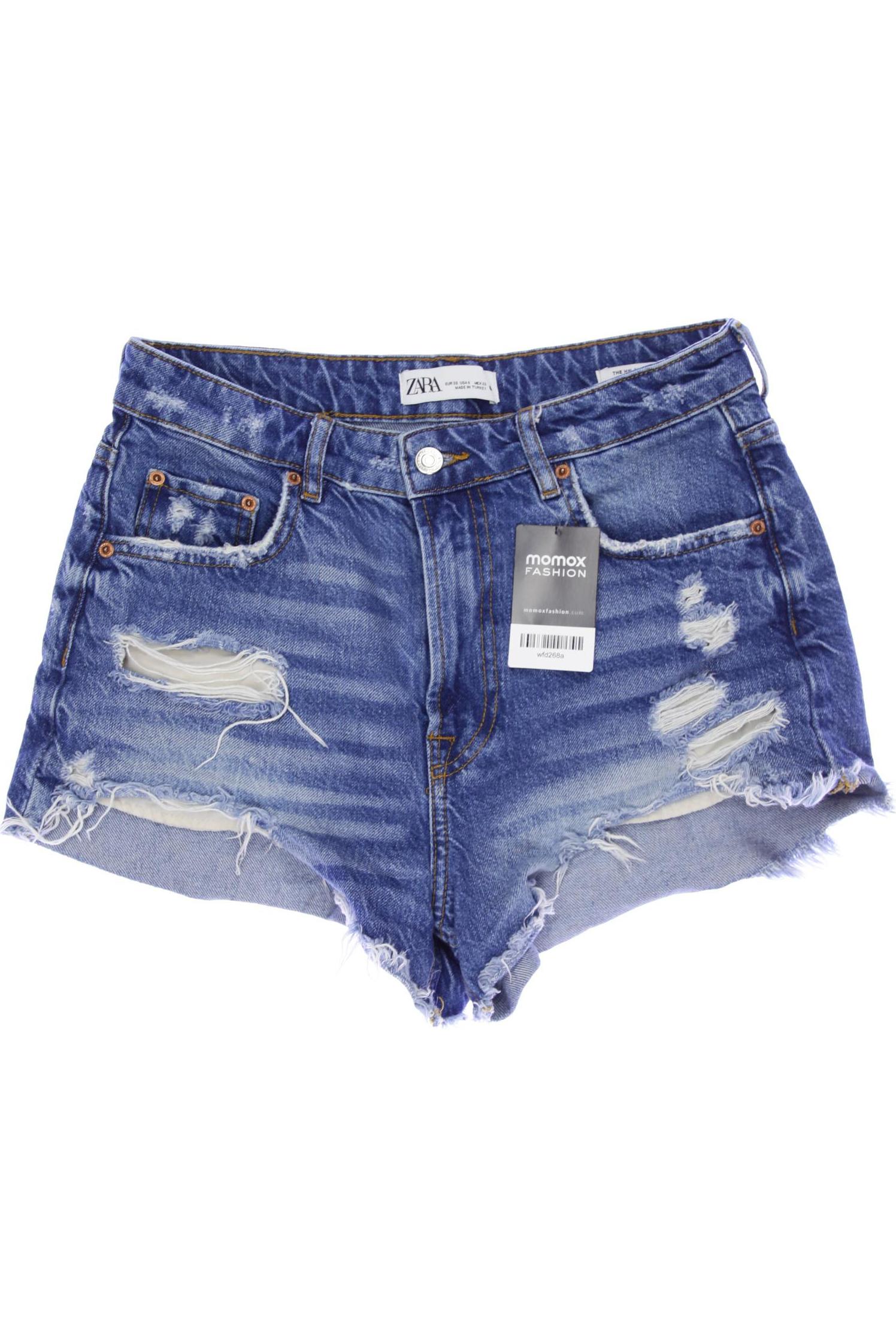 

Zara Damen Shorts, blau, Gr. 38