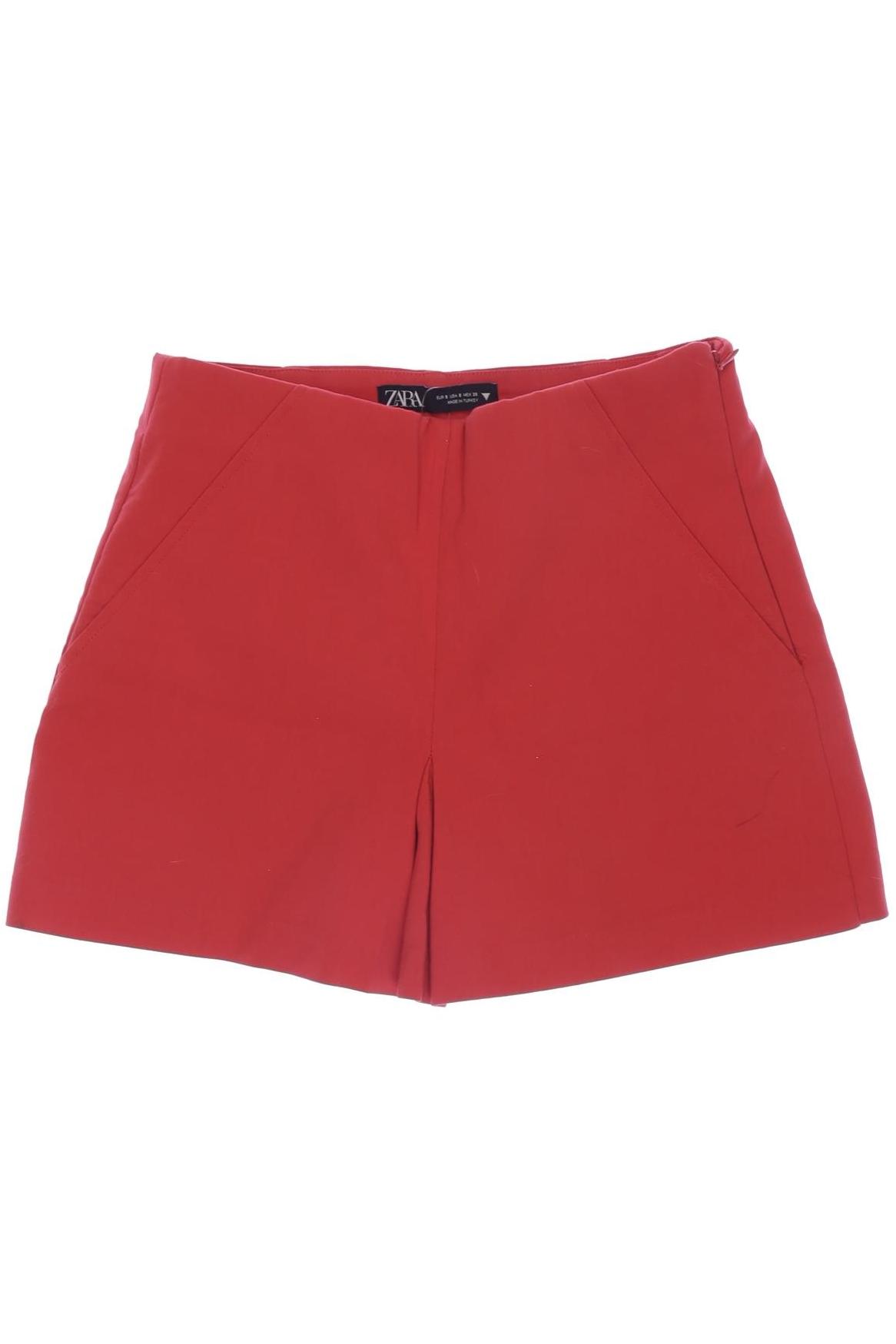 

Zara Damen Shorts, rot, Gr. 36