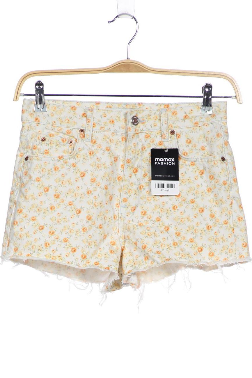 

ZARA Damen Shorts, cremeweiß