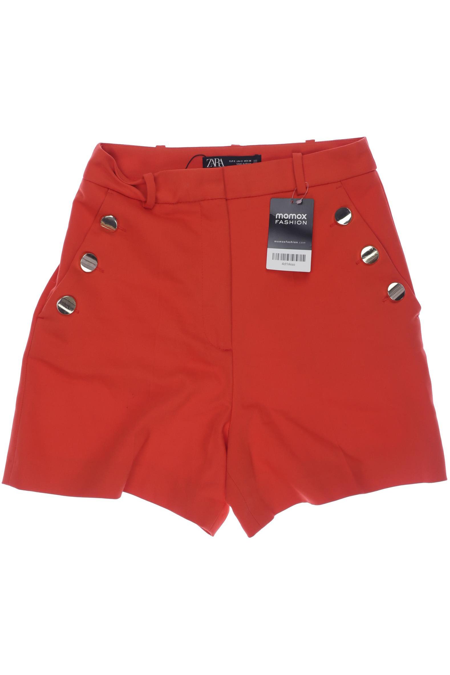 

Zara Damen Shorts, rot, Gr. 36