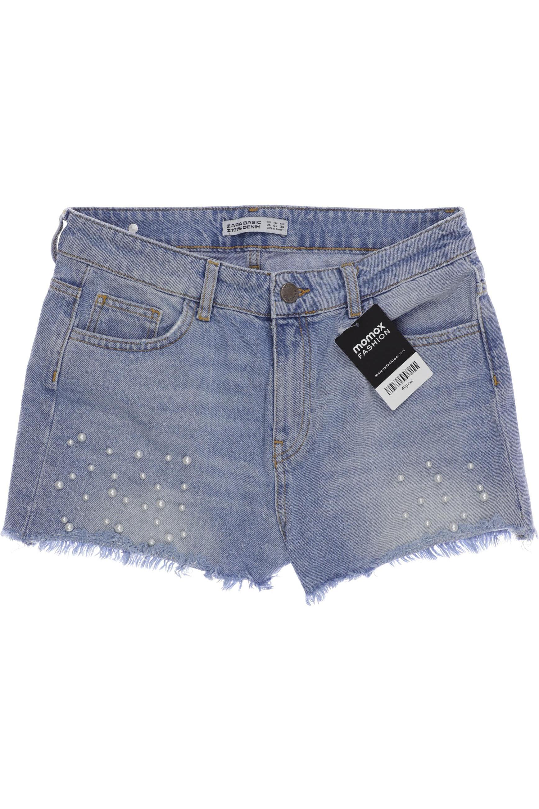 

Zara Damen Shorts, blau, Gr. 36