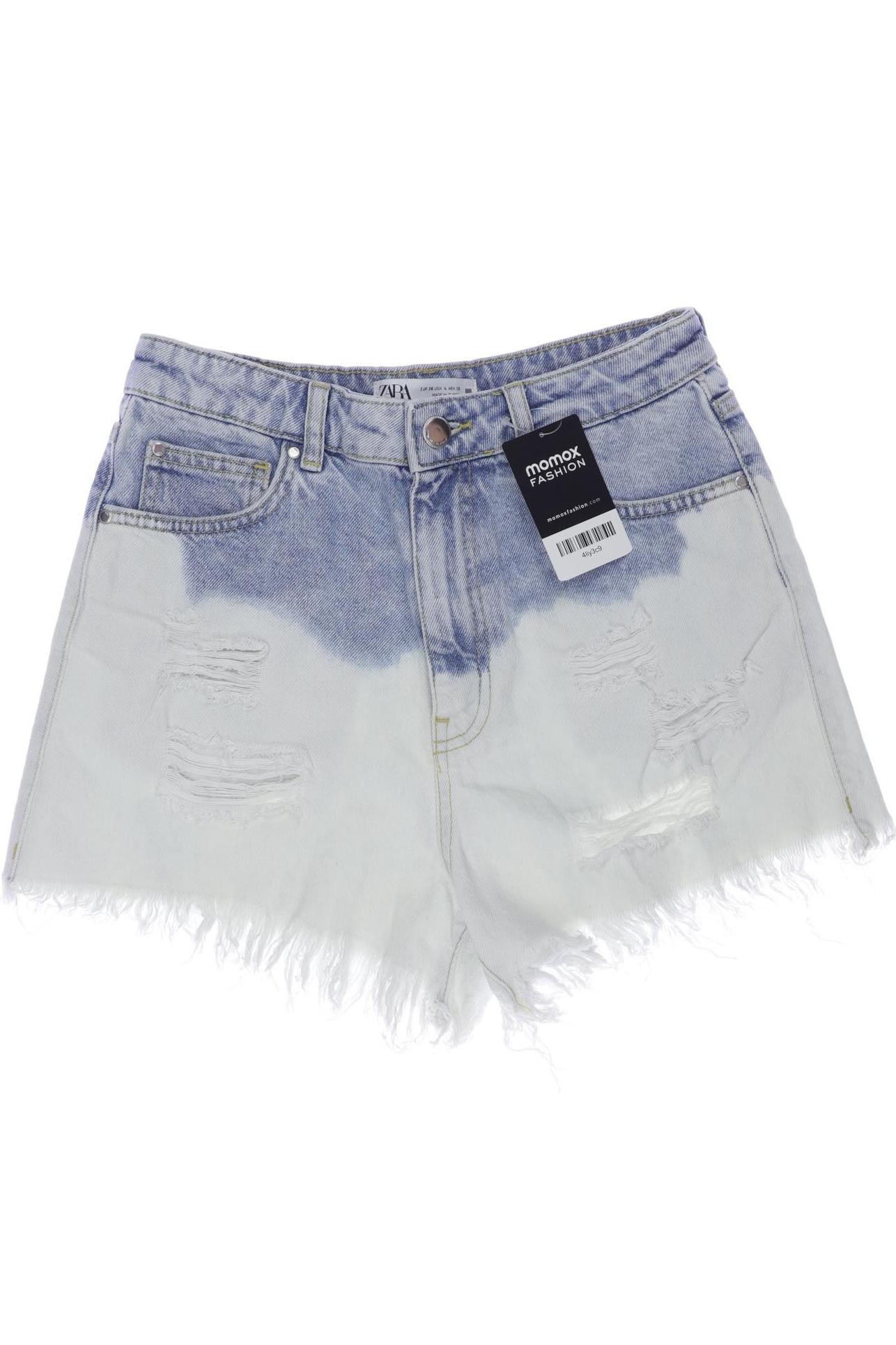 

Zara Damen Shorts, hellblau, Gr. 36
