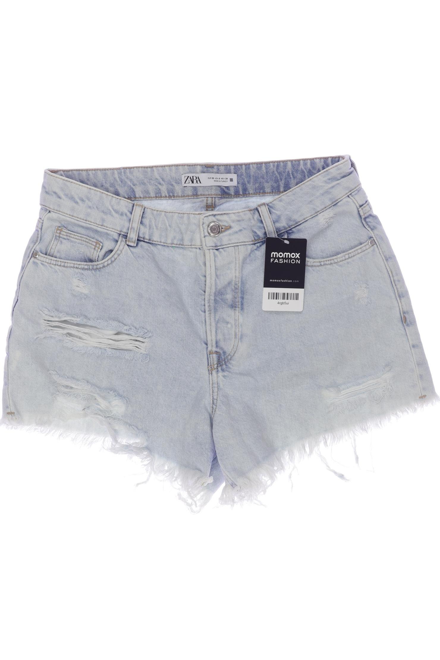 

Zara Damen Shorts, hellblau, Gr. 38
