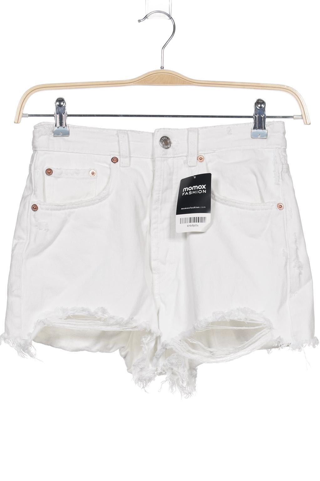 

Zara Damen Shorts, weiß, Gr. 38