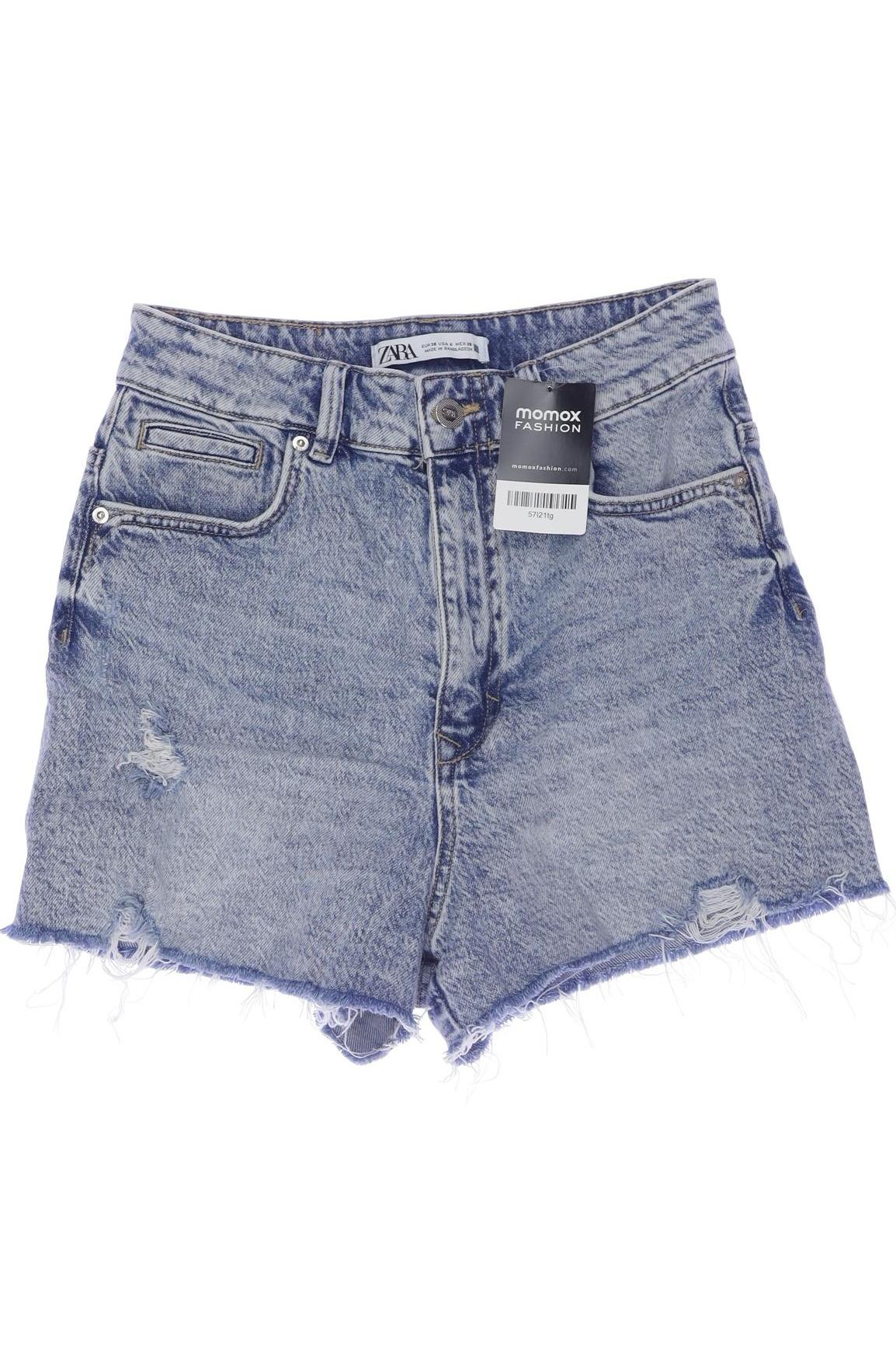 

Zara Damen Shorts, blau, Gr. 38