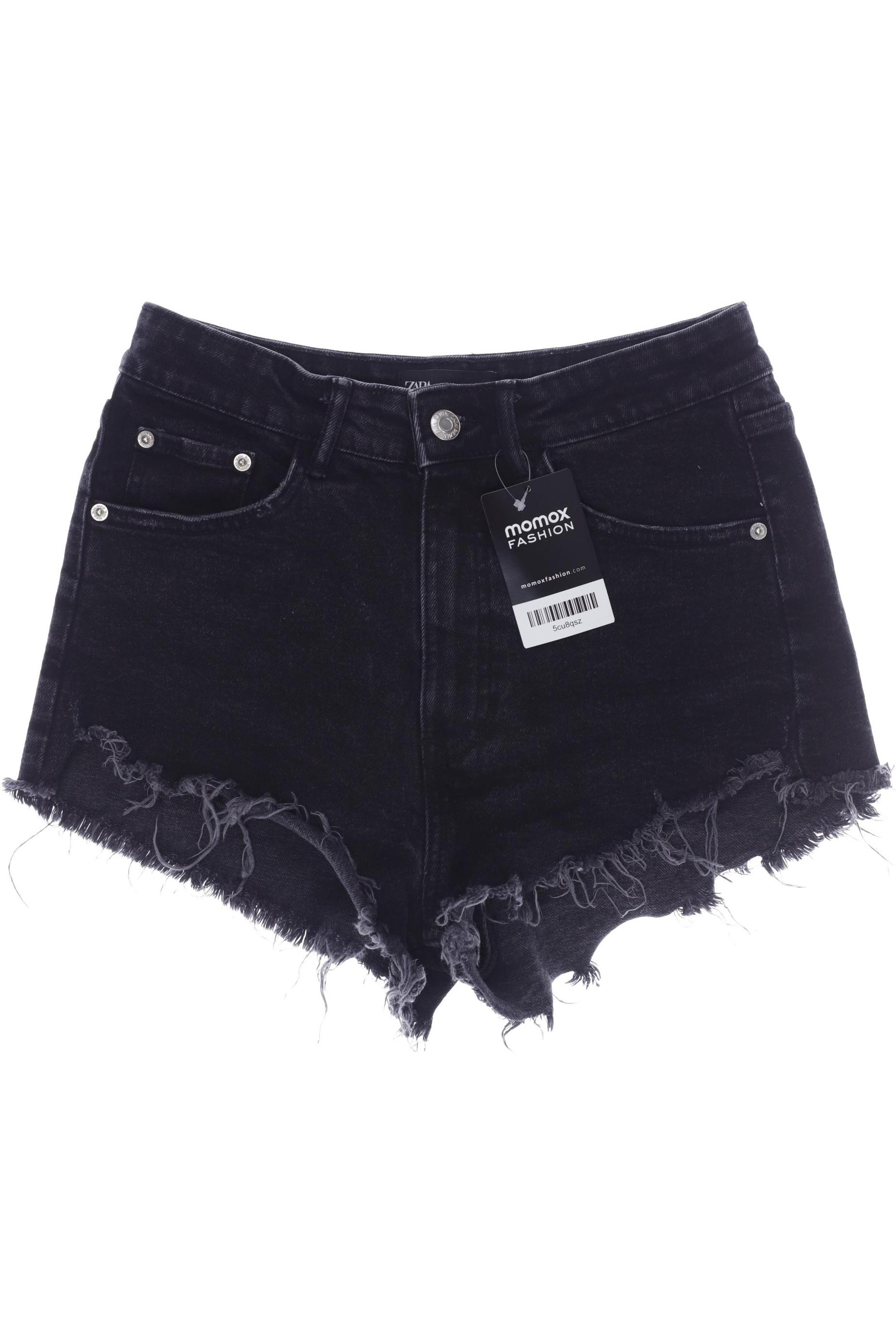 

ZARA Damen Shorts, schwarz