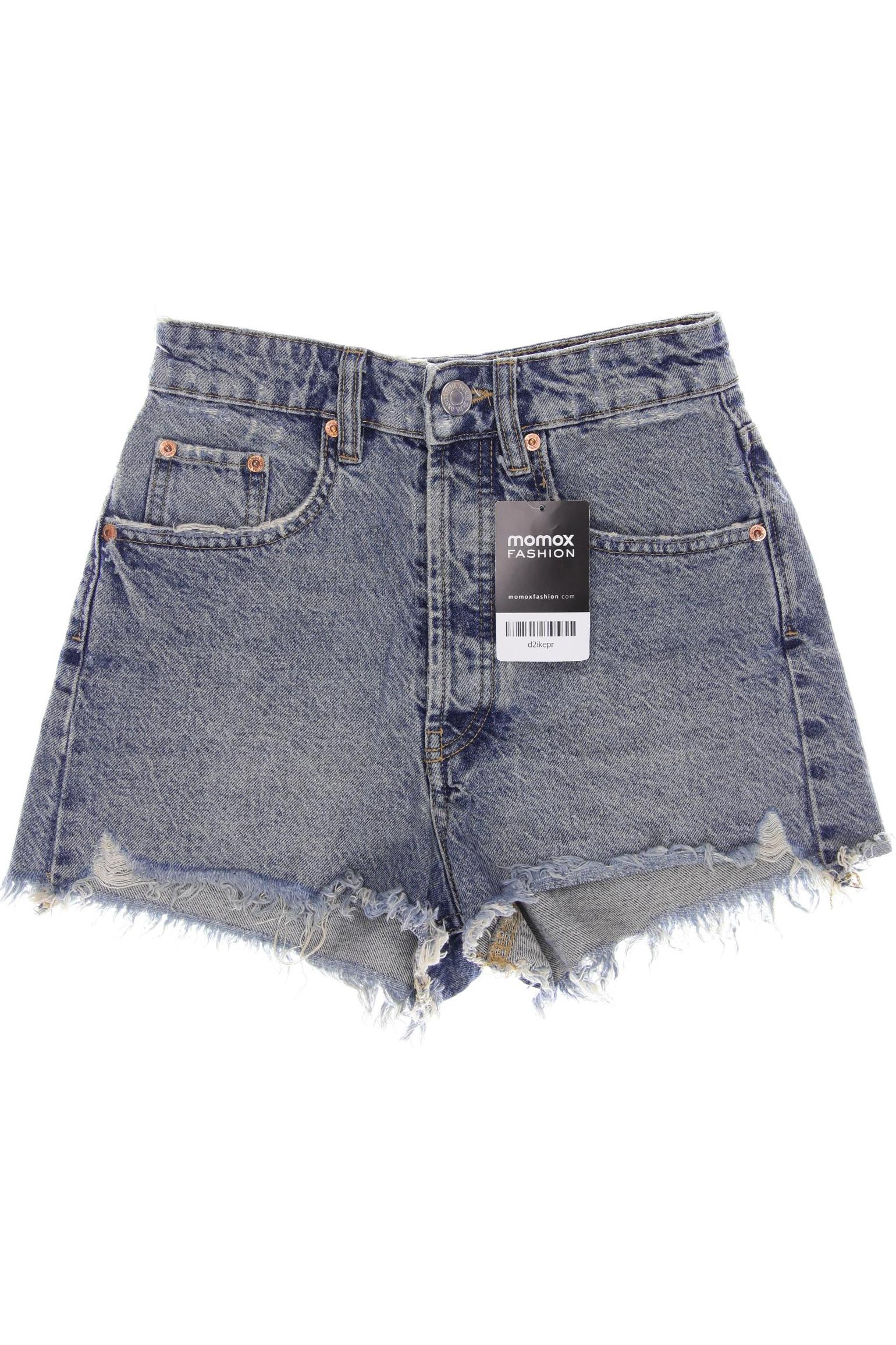 

ZARA Damen Shorts, blau