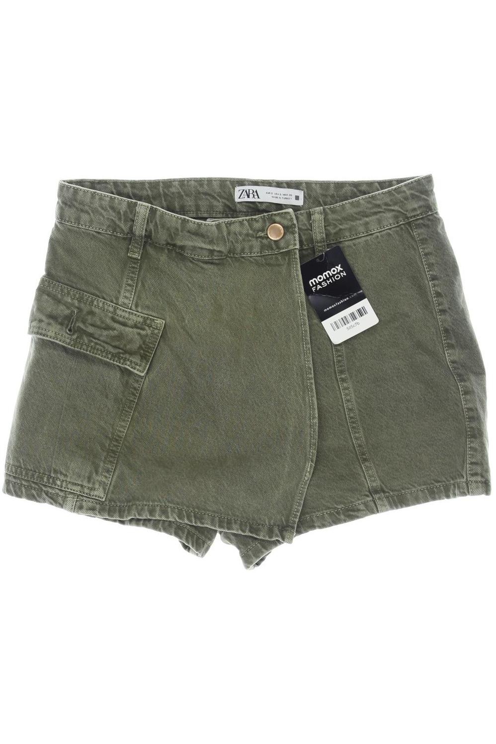 

Zara Damen Shorts, grün, Gr. 36