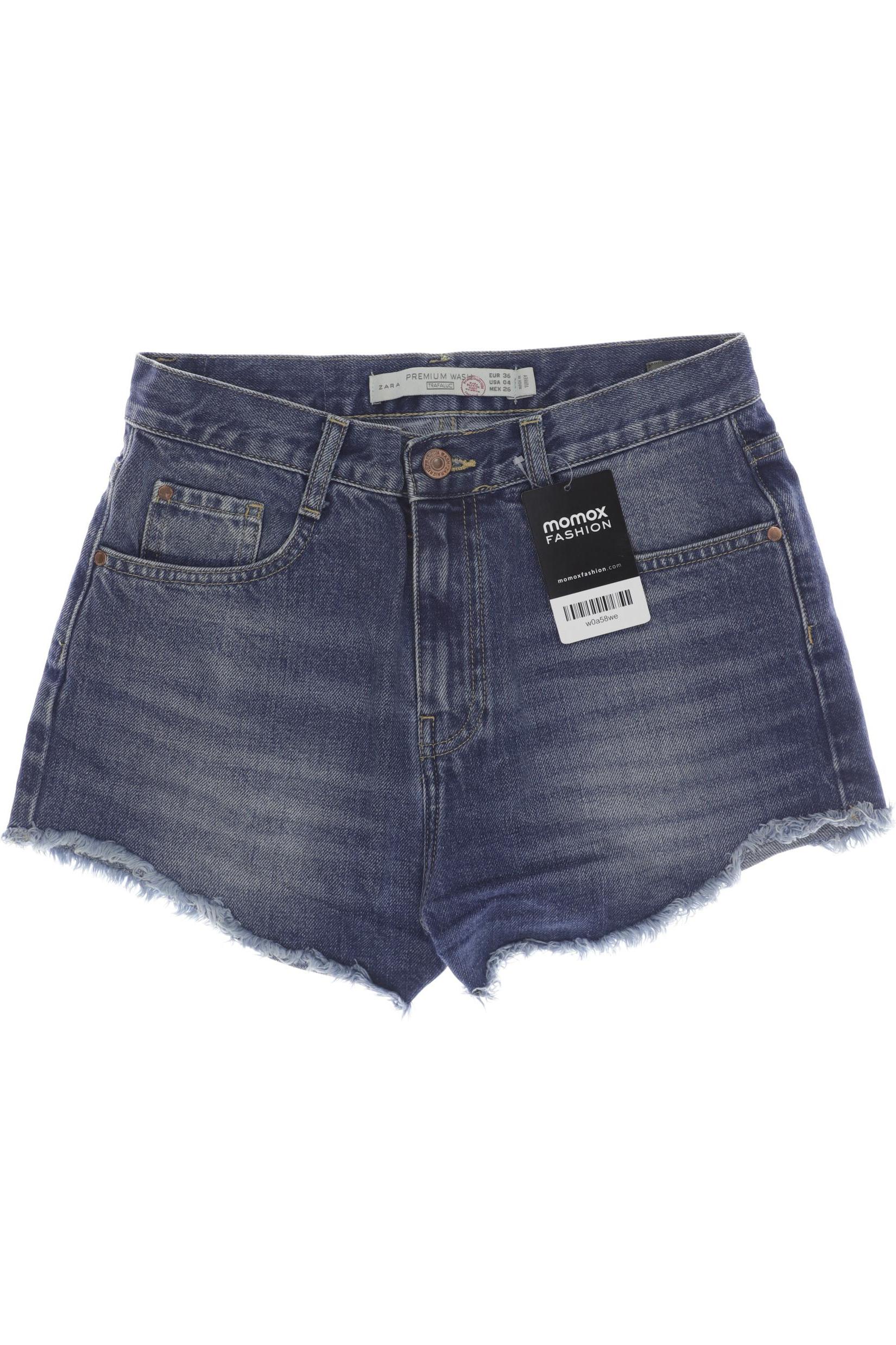 

Zara Damen Shorts, blau, Gr. 36