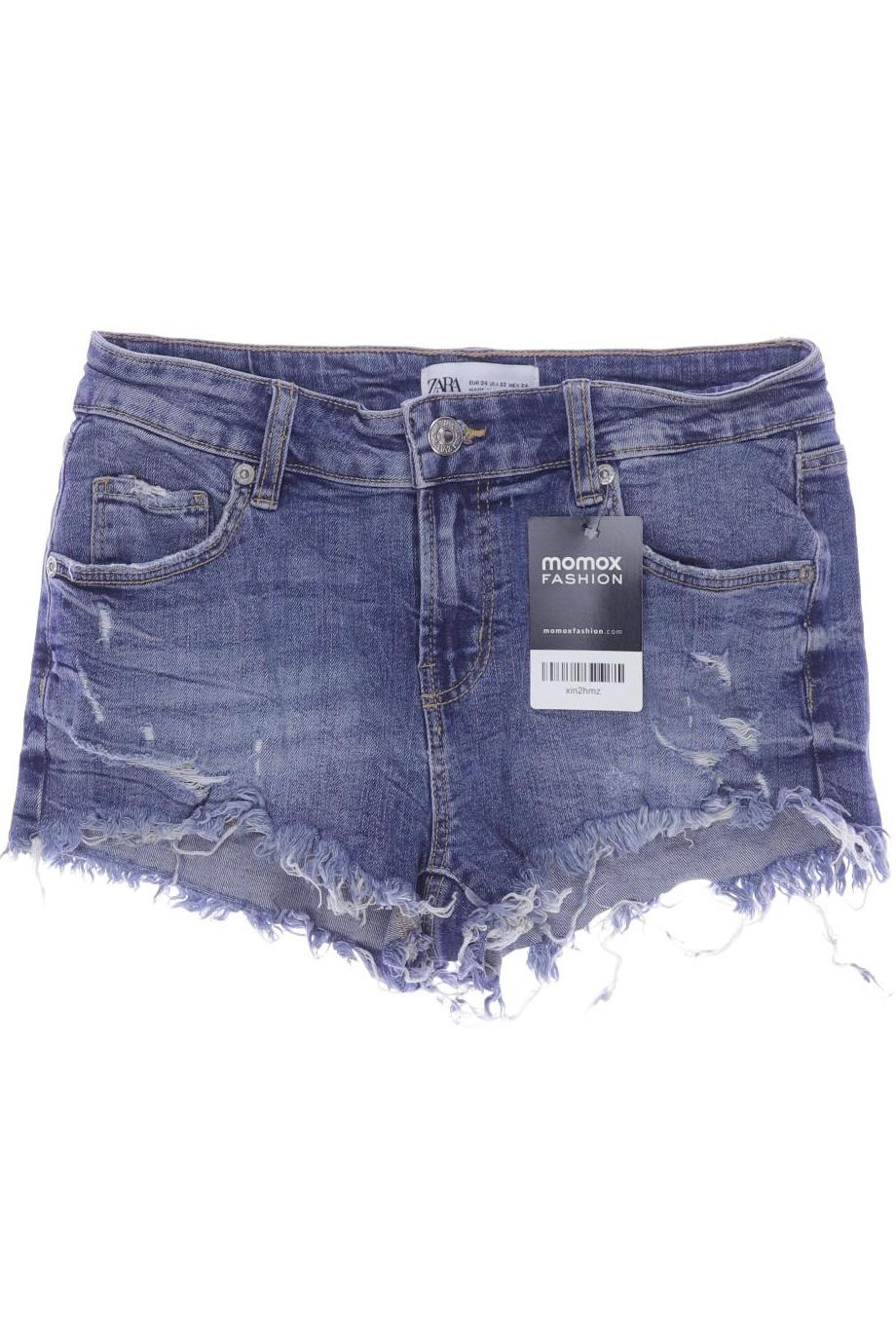 

Zara Damen Shorts, blau, Gr. 34