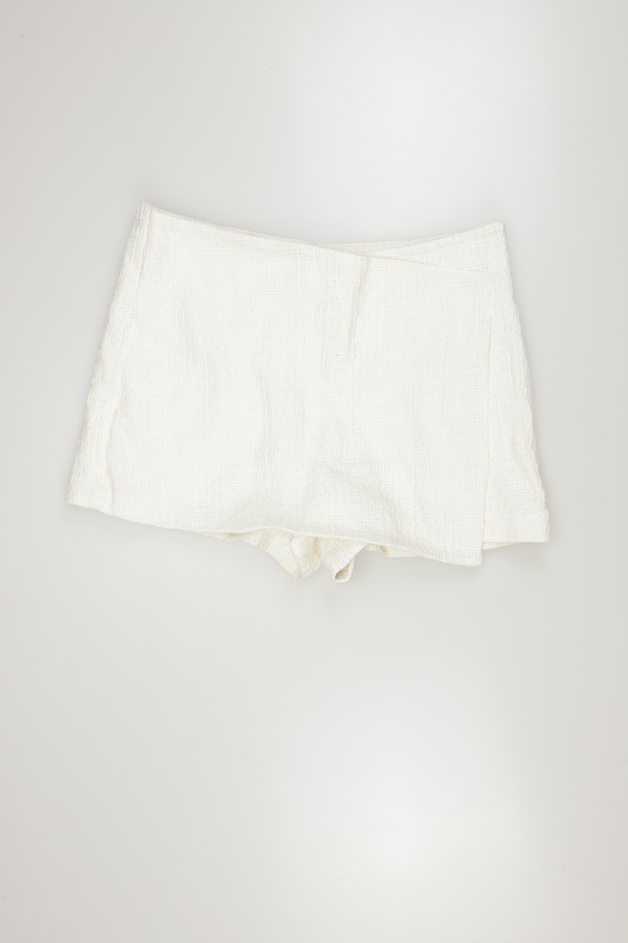 

Zara Damen Shorts, cremeweiß, Gr. 42