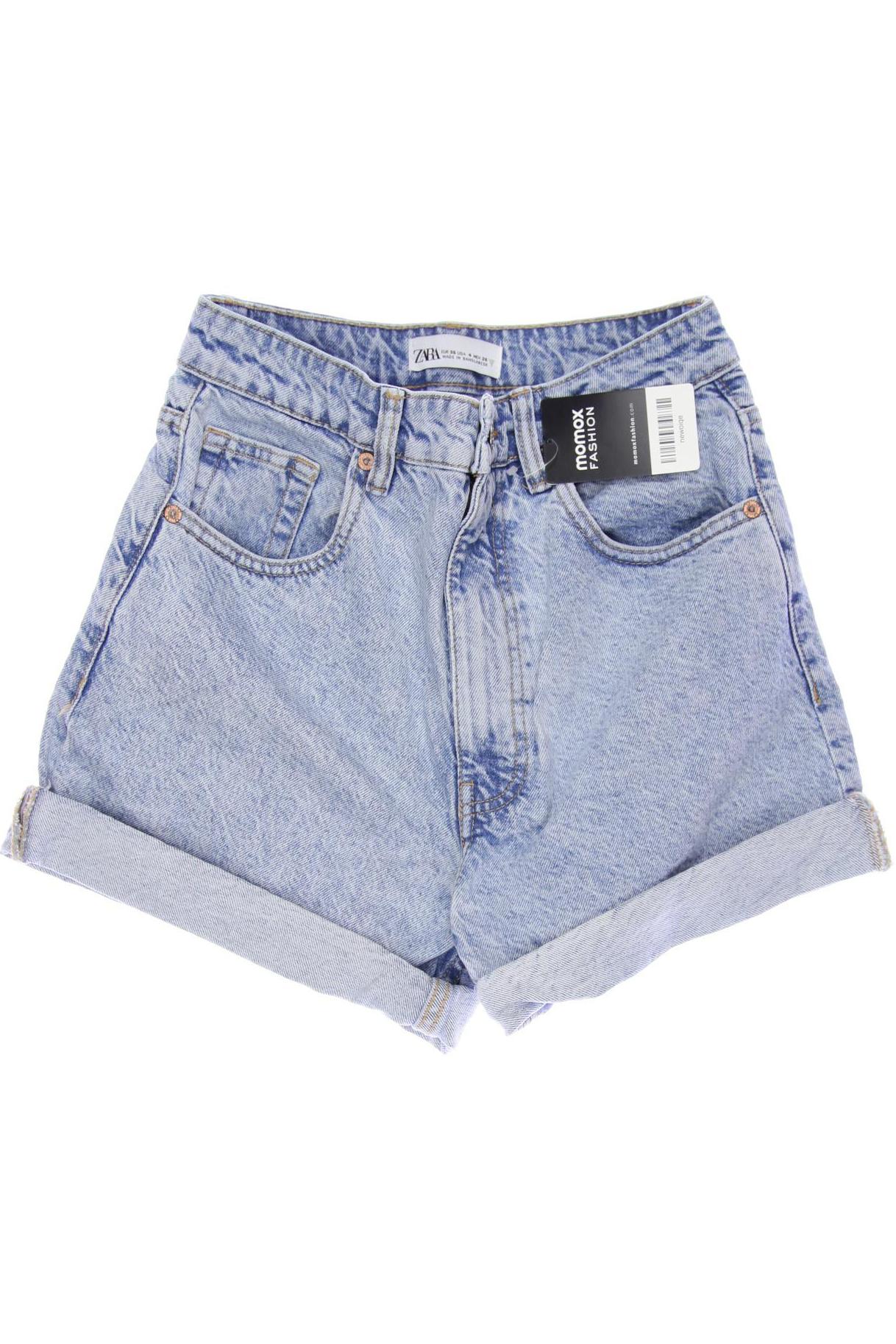 

Zara Damen Shorts, hellblau, Gr. 36