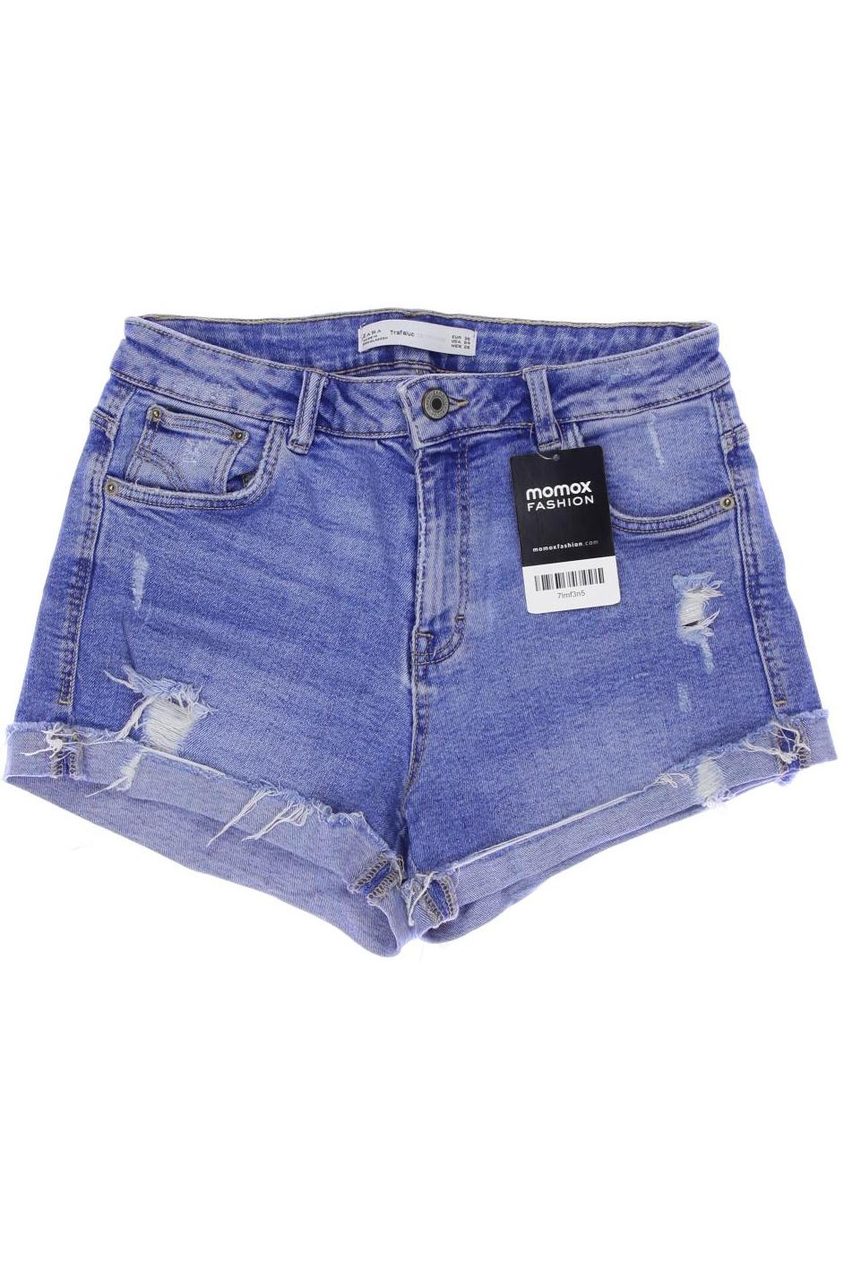 

Zara Damen Shorts, blau, Gr. 36