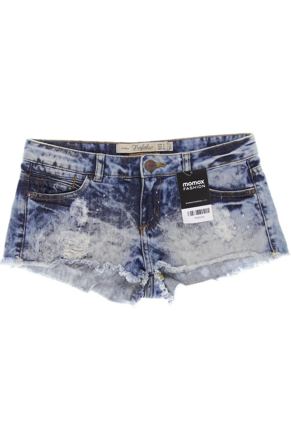 

ZARA Damen Shorts, marineblau