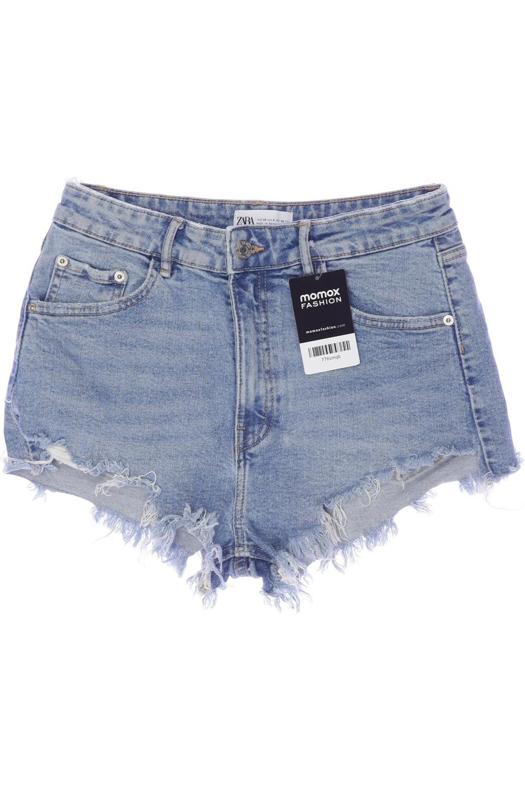 

Zara Damen Shorts, blau, Gr. 38