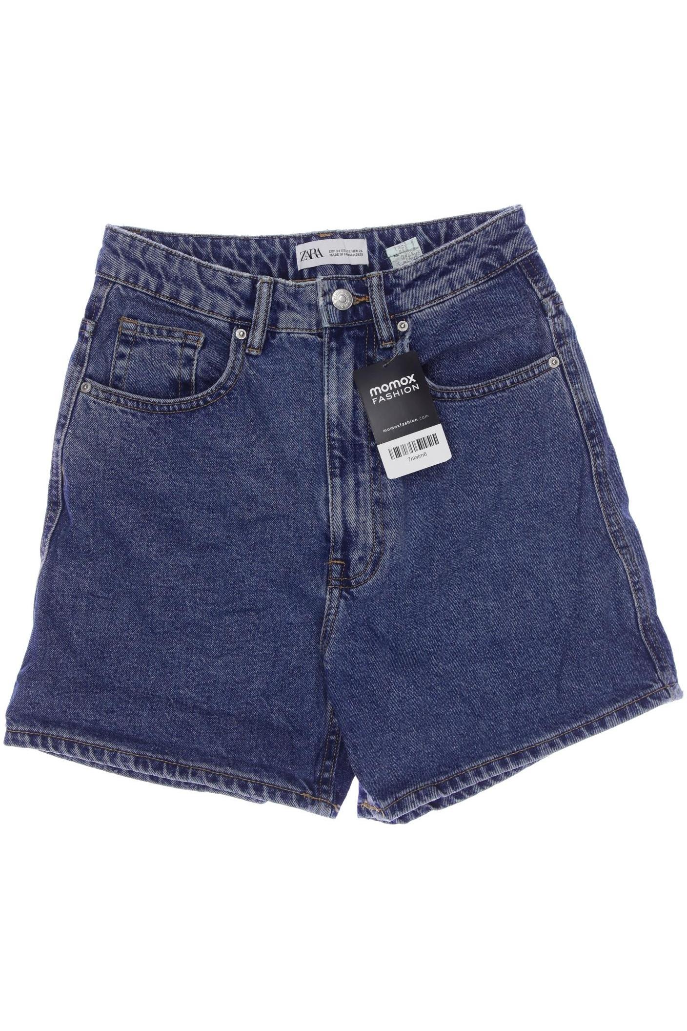 

Zara Damen Shorts, blau, Gr. 34
