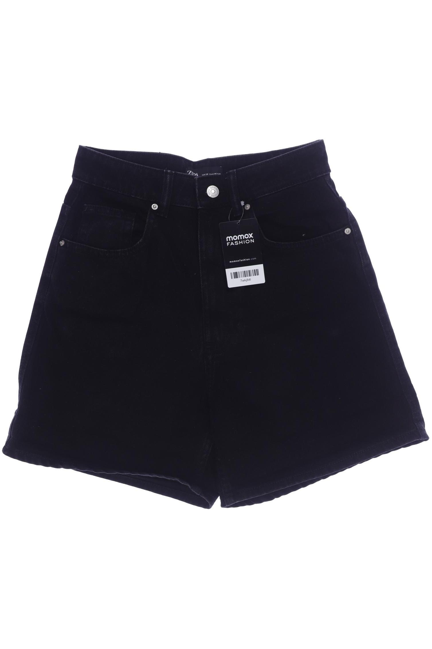 

Zara Damen Shorts, schwarz, Gr. 36
