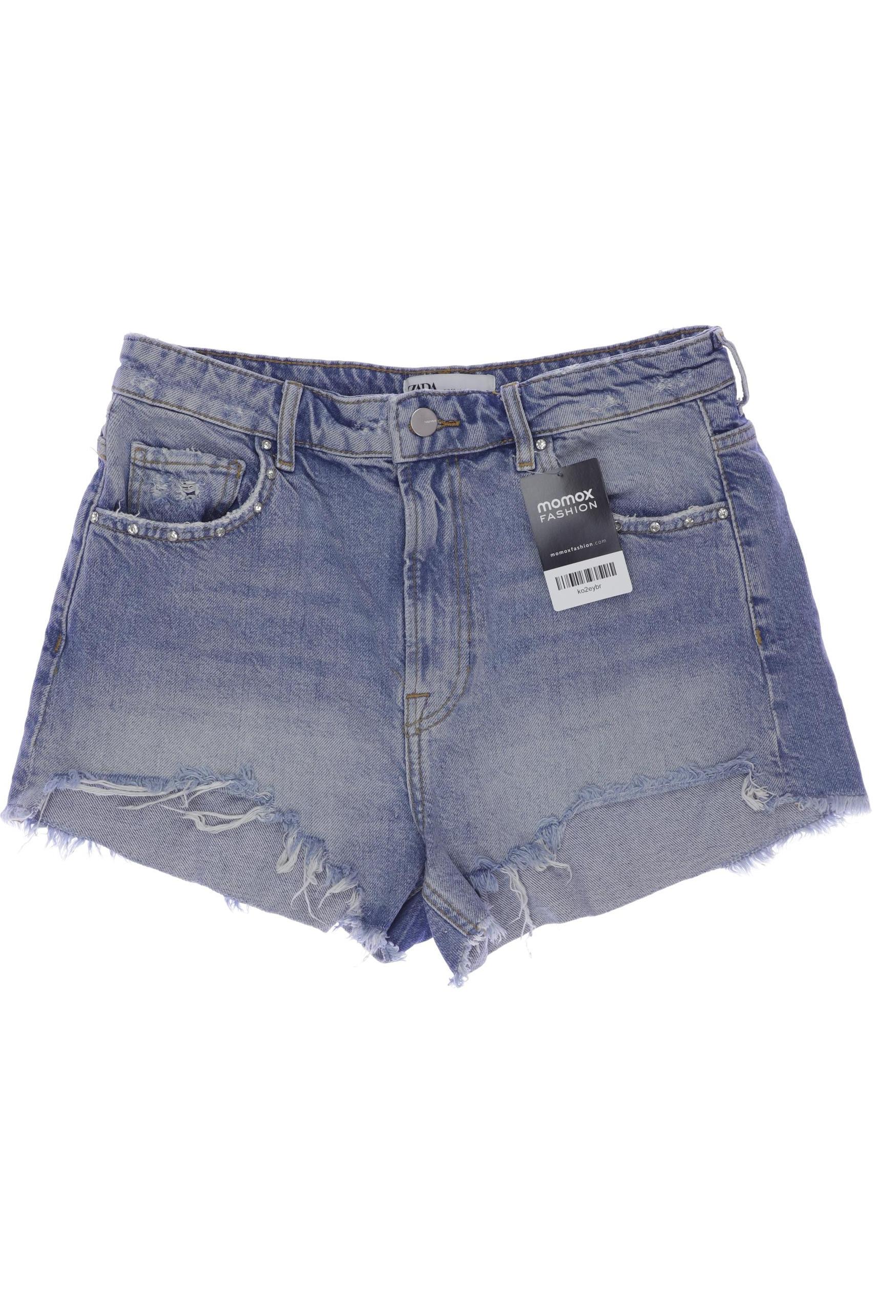 

Zara Damen Shorts, blau, Gr. 38